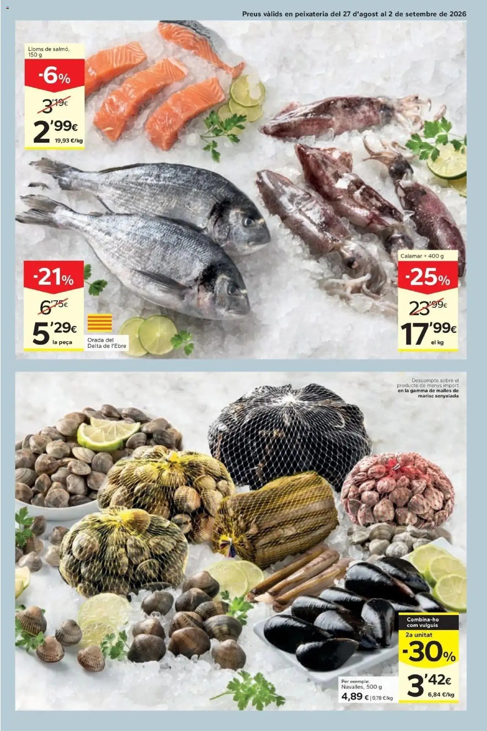 Caprabo oferta desde 17/09/2026 2a unitat -70%