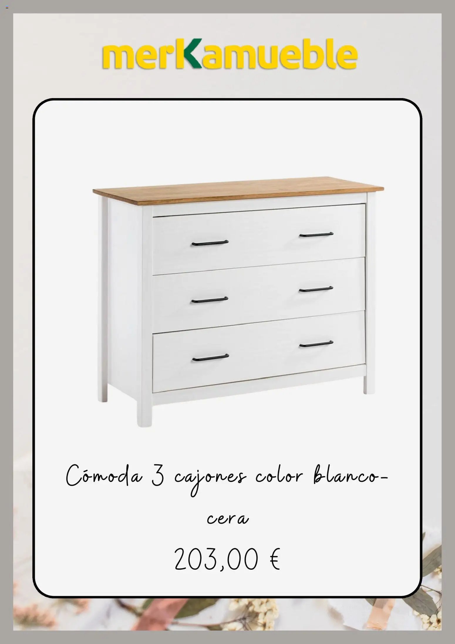 Merkamueble oferta desde 21/11/2025 Black Friday