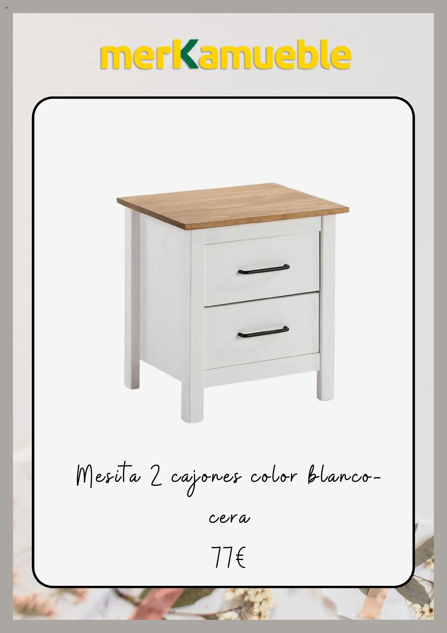 Merkamueble oferta desde 21/11/2025 Black Friday