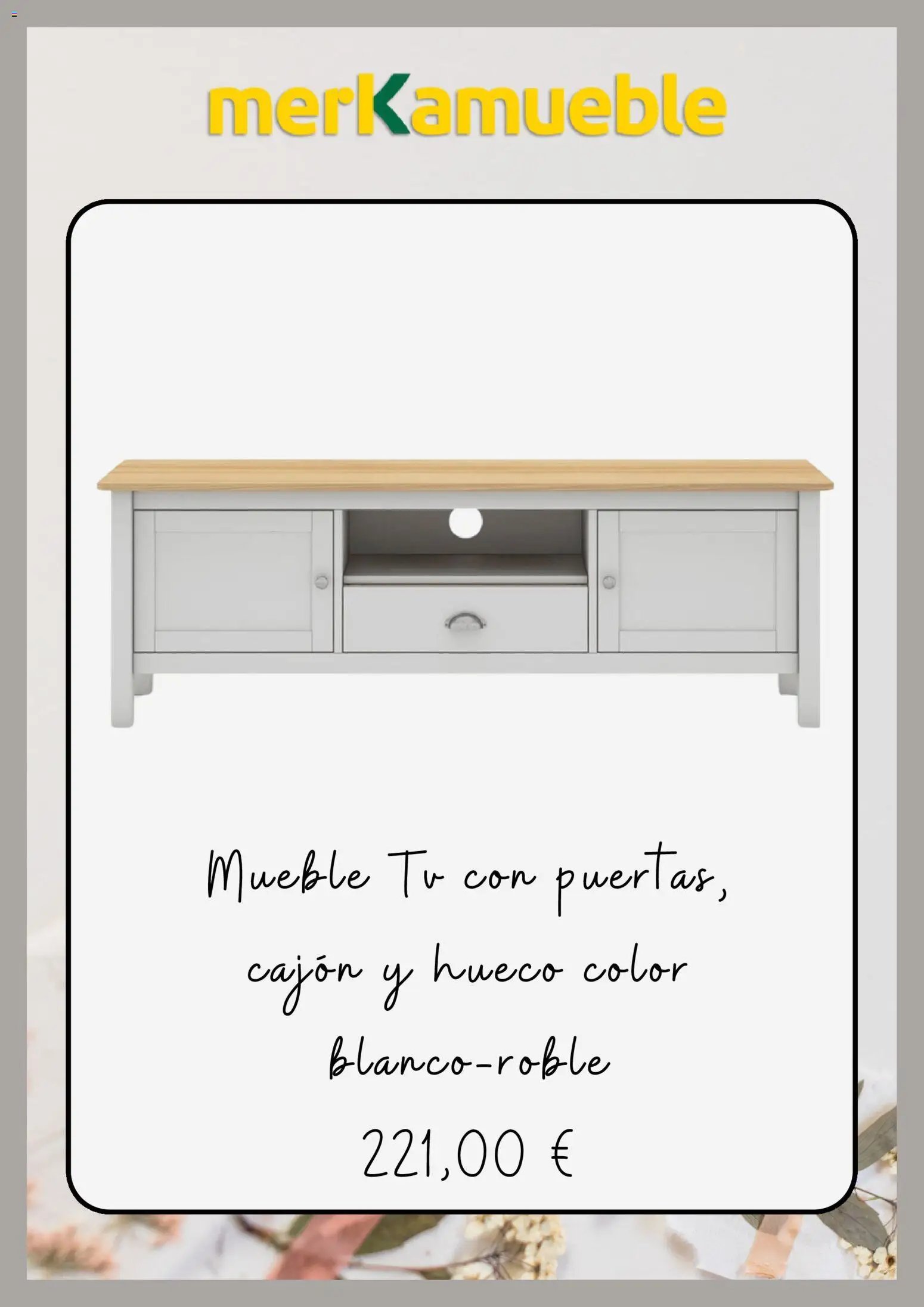 Merkamueble oferta desde 21/11/2025 Black Friday