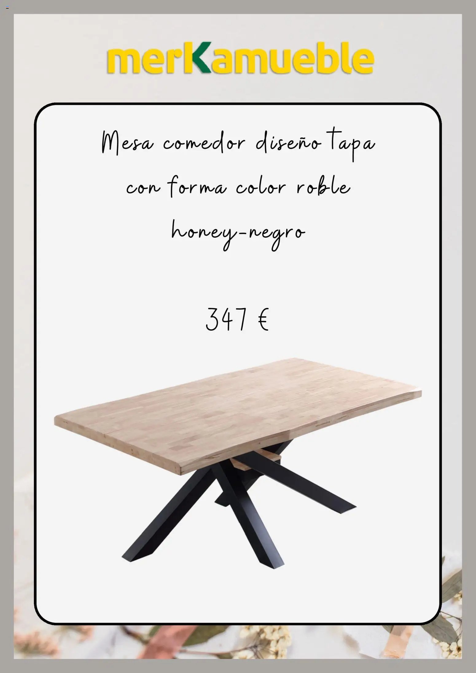 Merkamueble oferta desde 21/11/2025 Black Friday