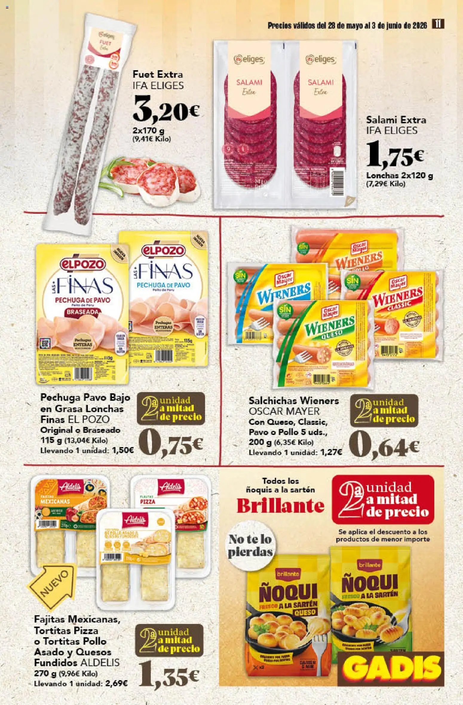 Gadis oferta desde 28/05/2026 Gadis Folleto