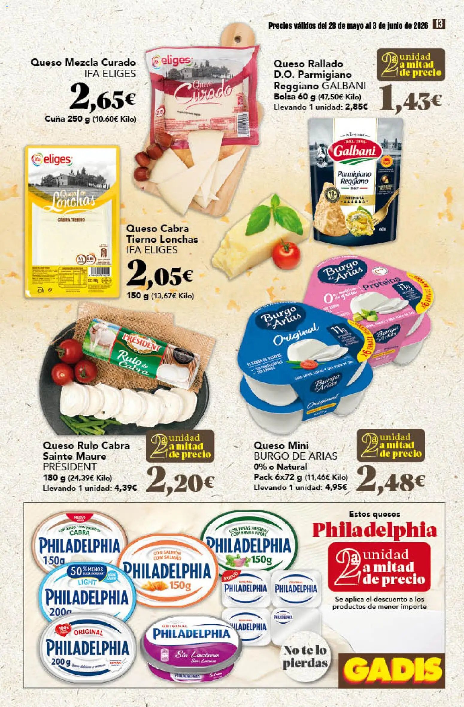 Gadis oferta desde 28/05/2026 Gadis Folleto