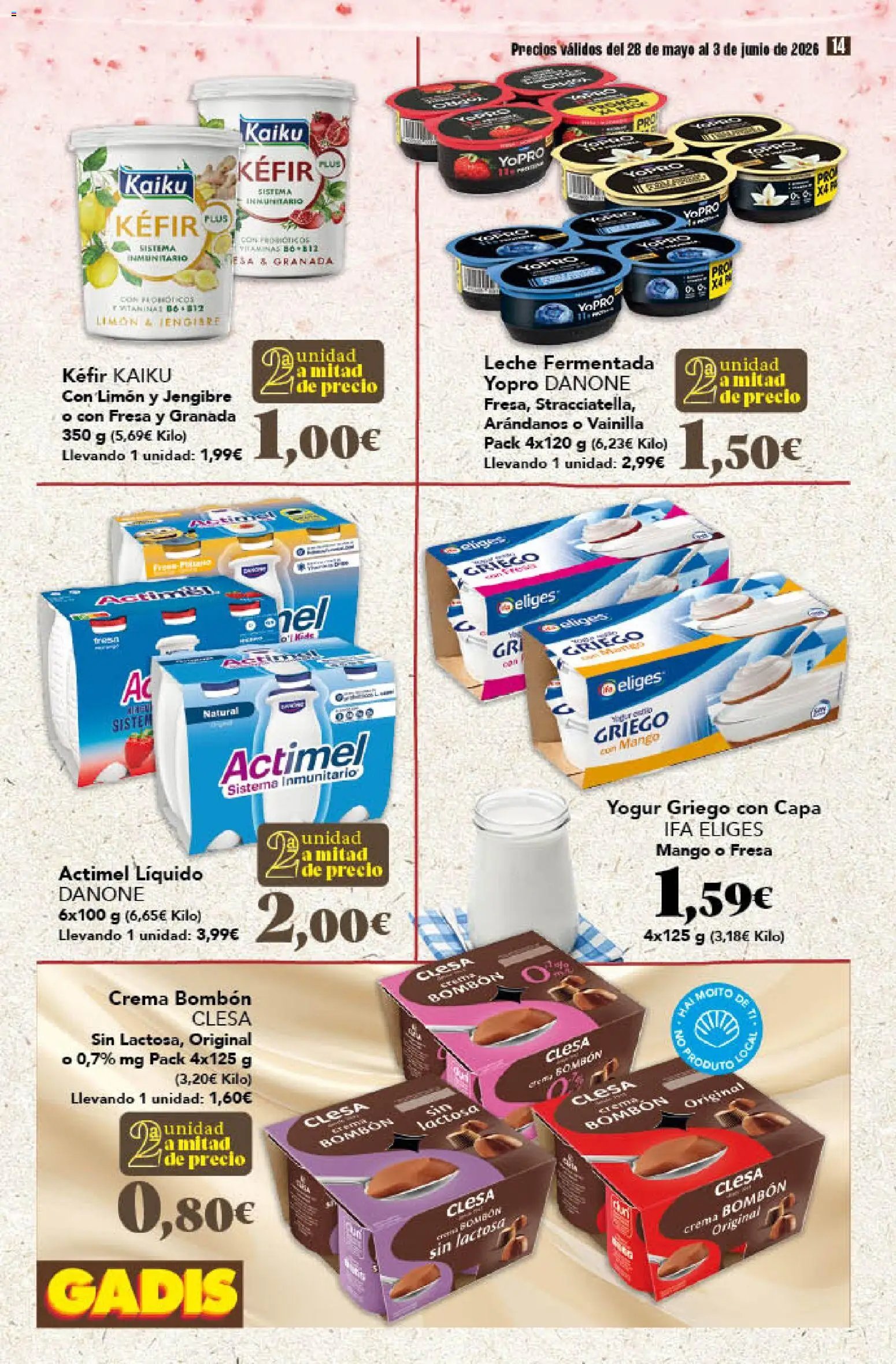 Gadis oferta desde 28/05/2026 Gadis Folleto