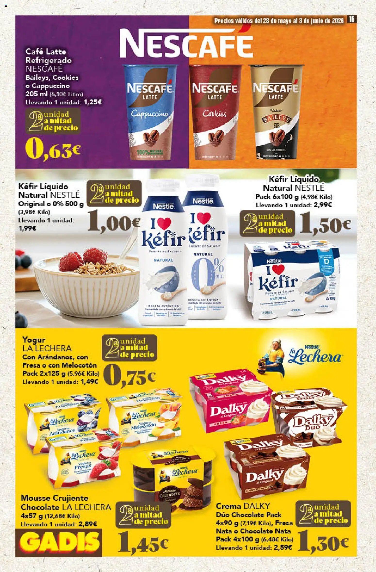 Gadis oferta desde 28/05/2026 Gadis Folleto