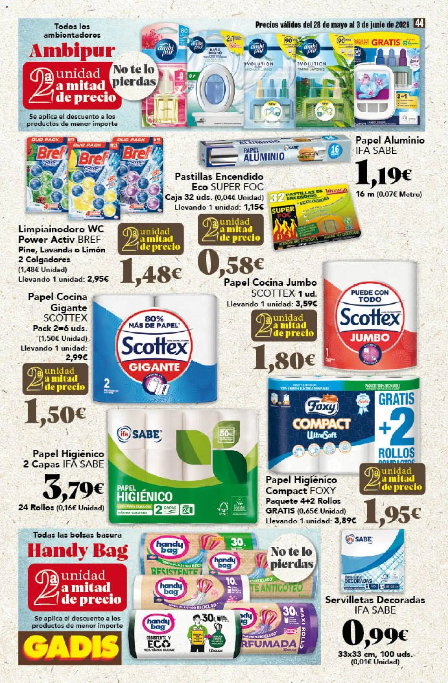 Gadis oferta desde 28/05/2026 Gadis Folleto