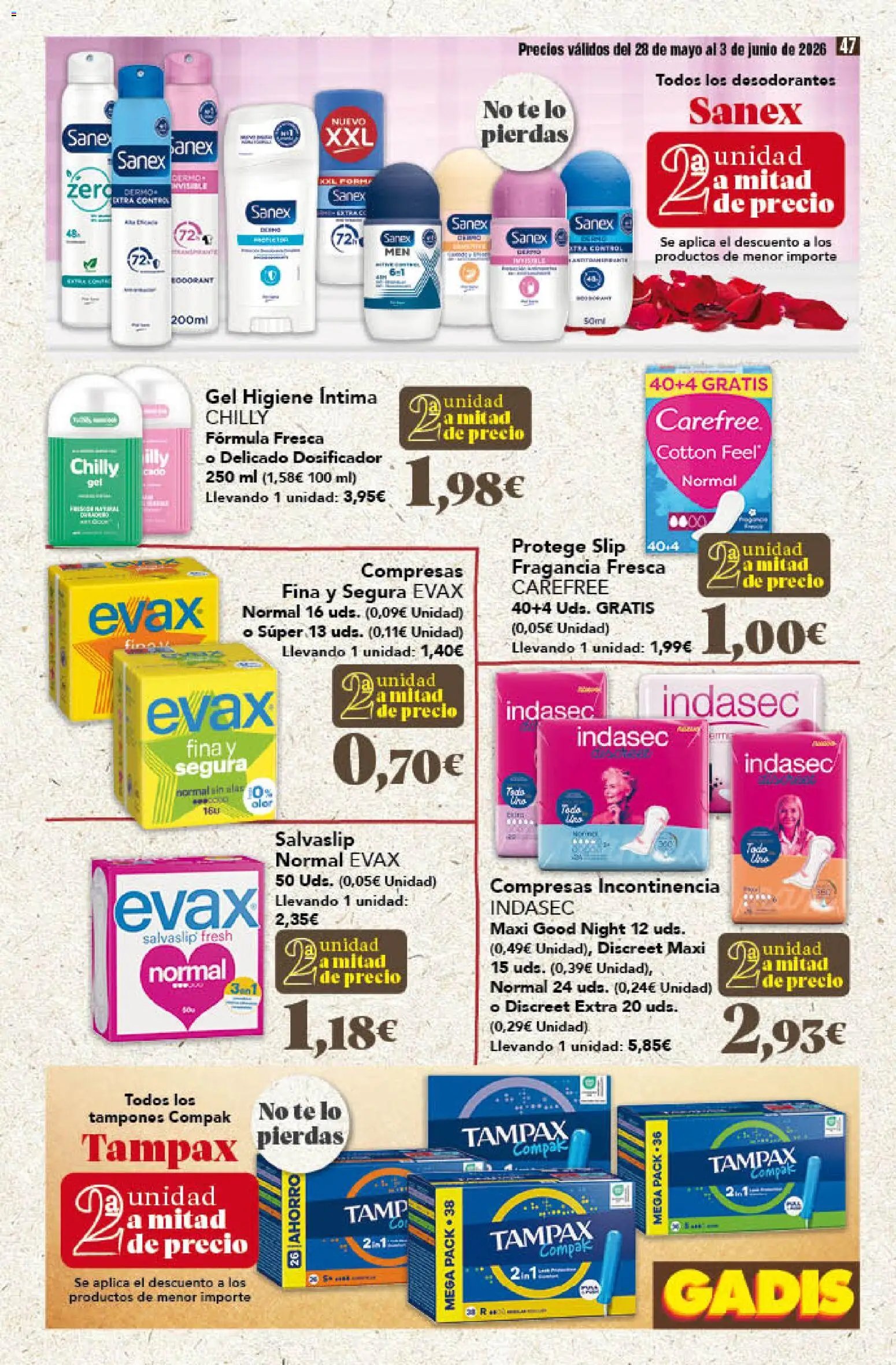 Gadis oferta desde 28/05/2026 Gadis Folleto