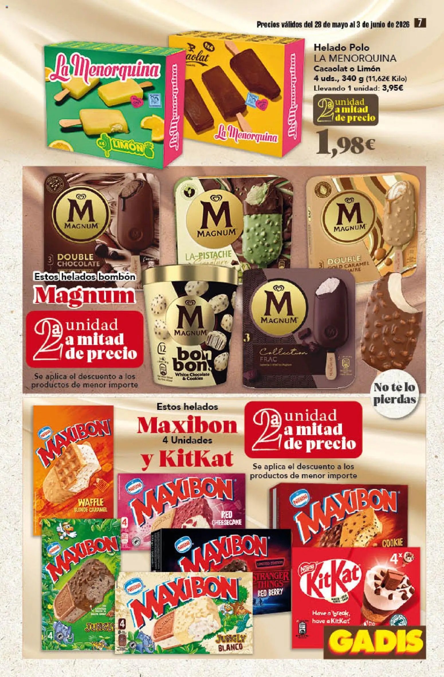 Gadis oferta desde 28/05/2026 Gadis Folleto