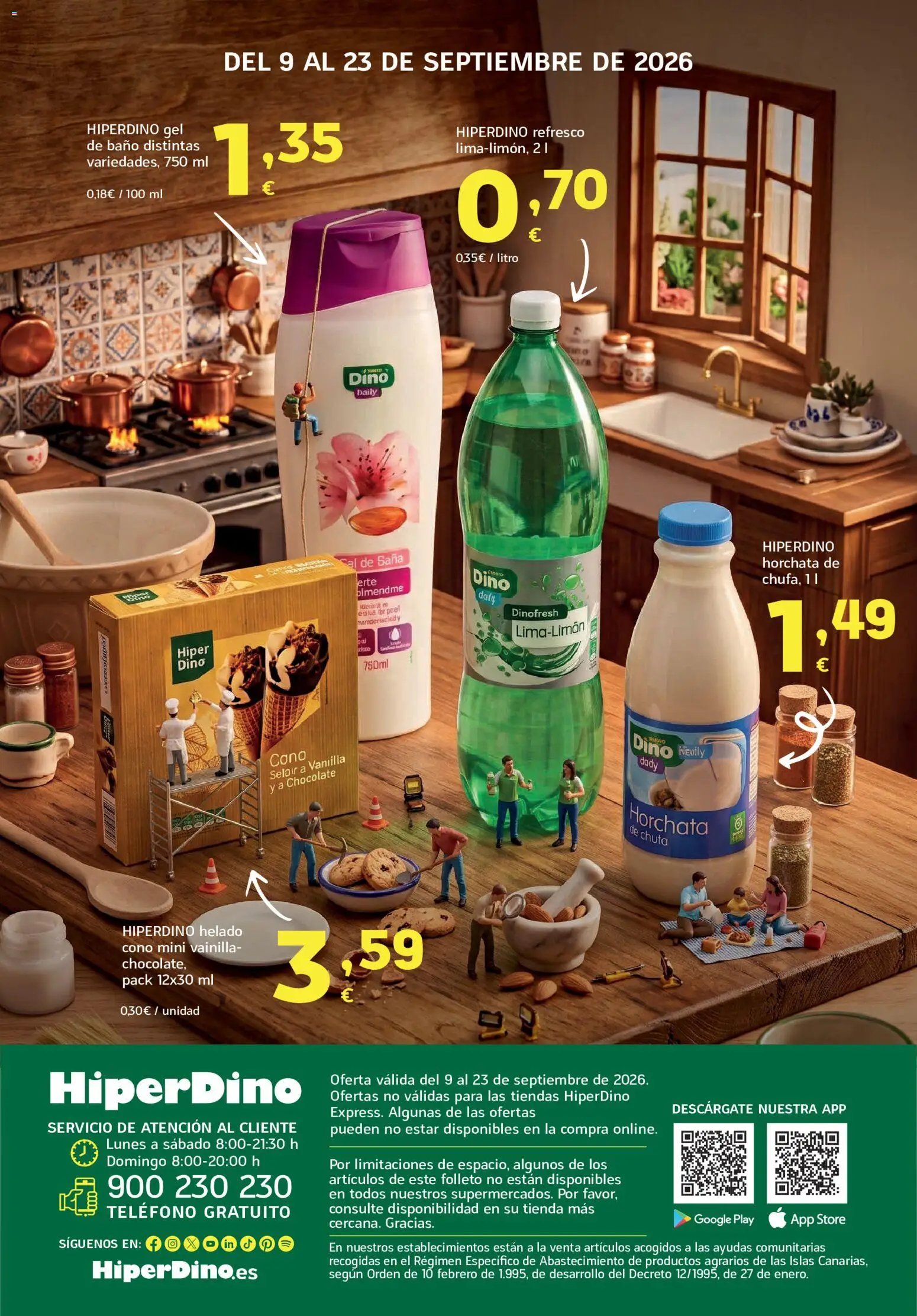 HiperDino oferta desde 09/09/2026 HiperDino Nuestra marca, tu mejor apuesta