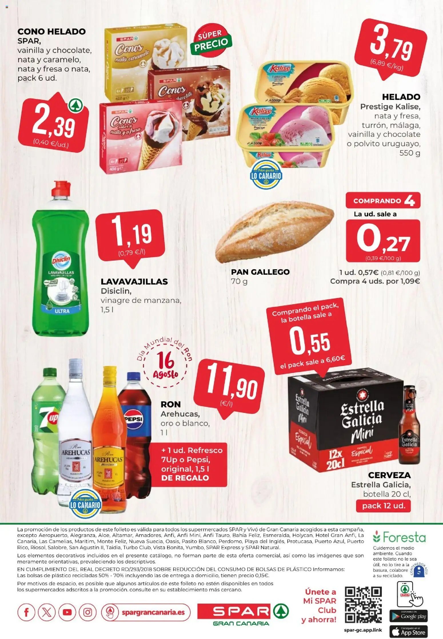 Spar oferta desde 07/08/2026 Spar Folleto