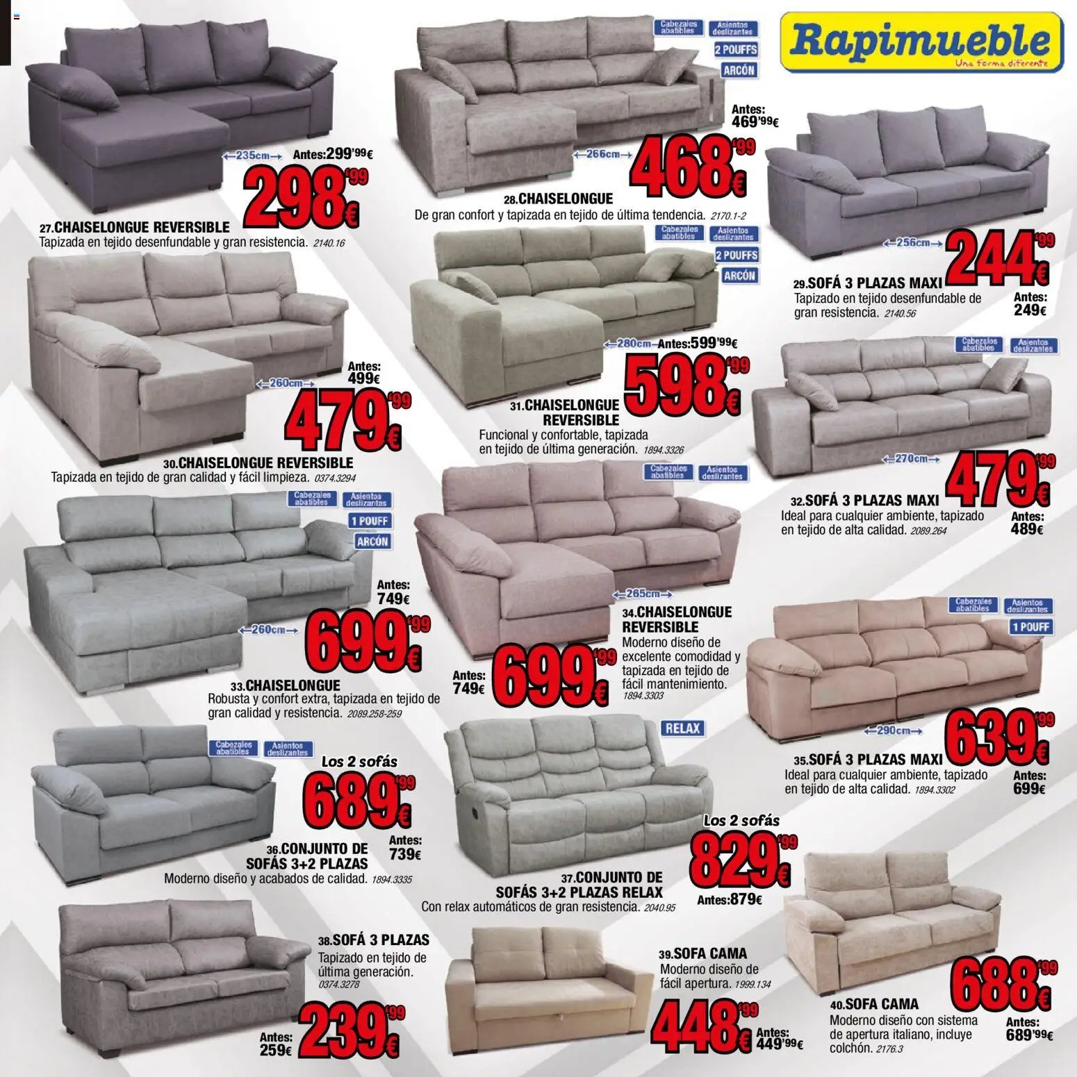 Rapimueble oferta desde 01/07/2026 Rapimueble Folleto