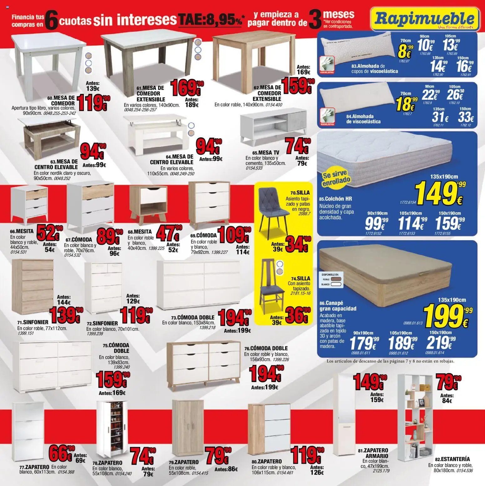 Rapimueble oferta desde 01/07/2026 Rapimueble Folleto