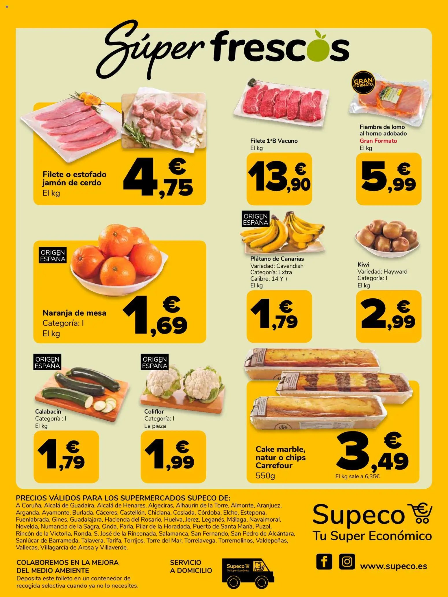 Supeco oferta desde 08/01/2026 Folleto
