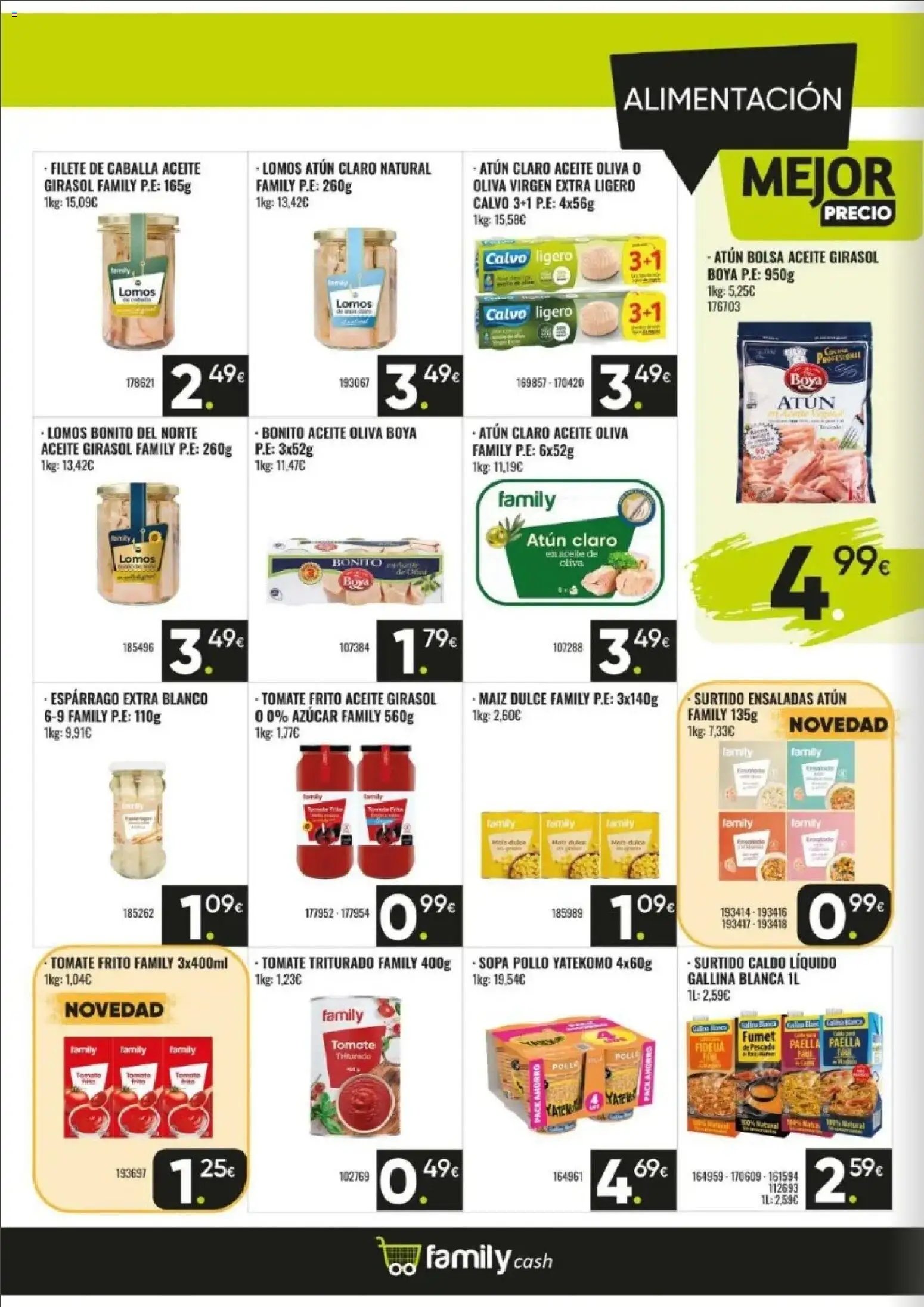 Family Cash oferta desde 10/08/2026 Family Cash Folleto