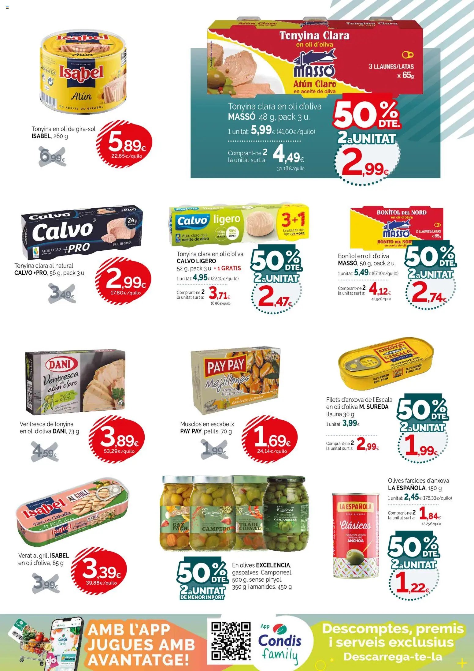 Condis oferta desde 03/06/2026 Condis Folleto life