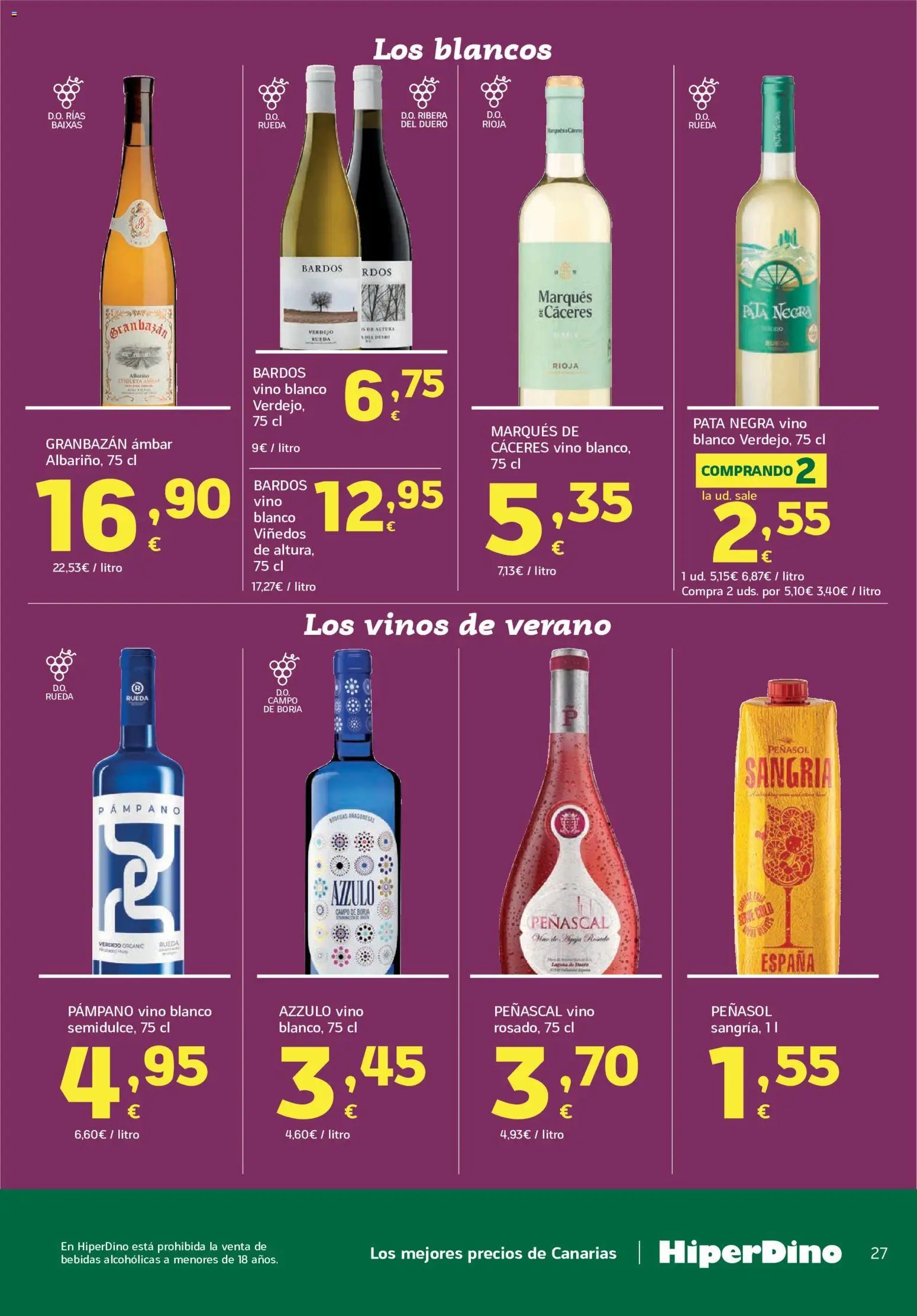HiperDino oferta desde 11/08/2026 HiperDino Folleto