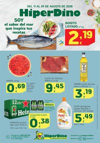 HiperDino oferta desde 11/08/2026 HiperDino Folleto
