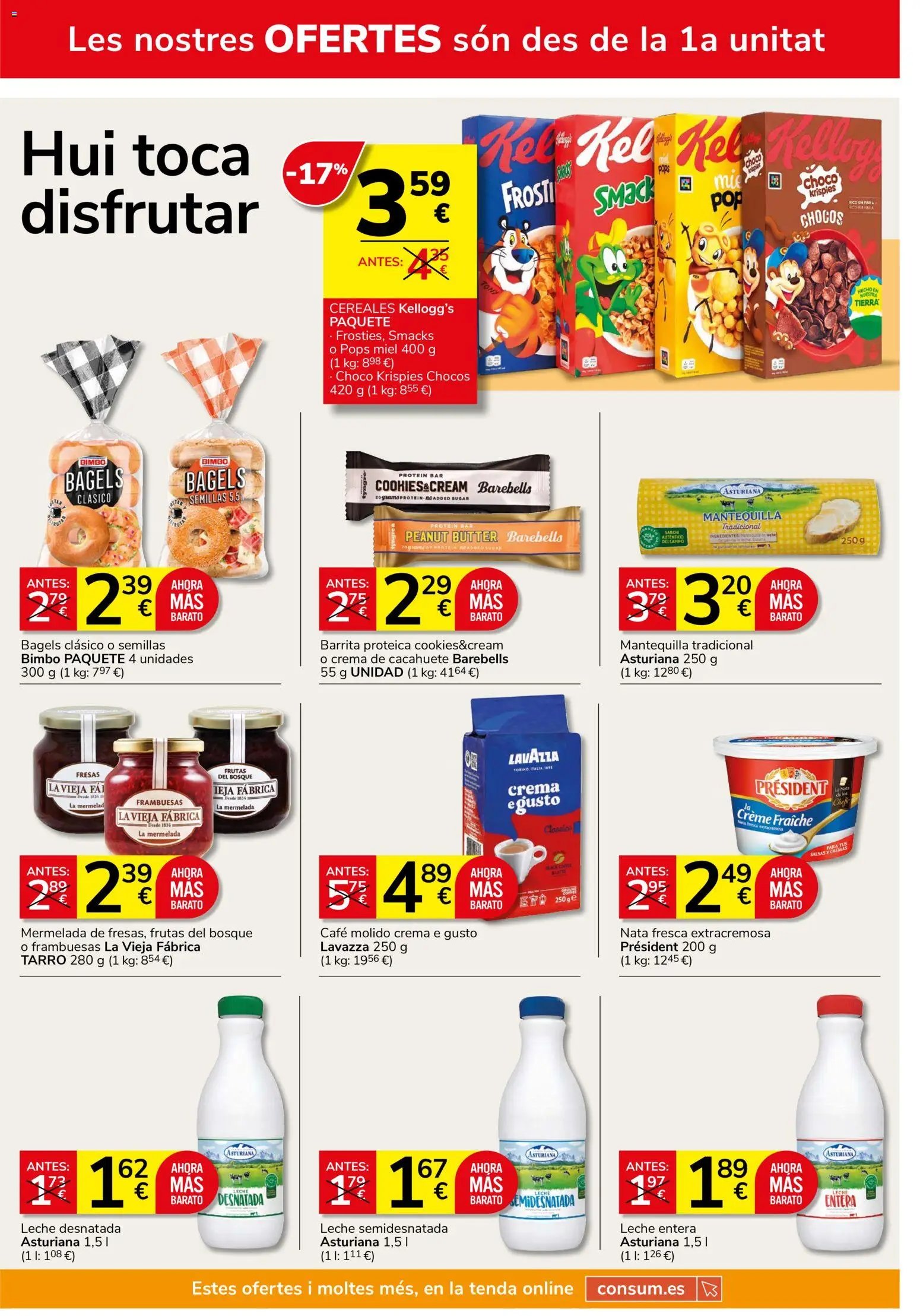 Consum oferta desde 27/08/2026 Consum Folleto