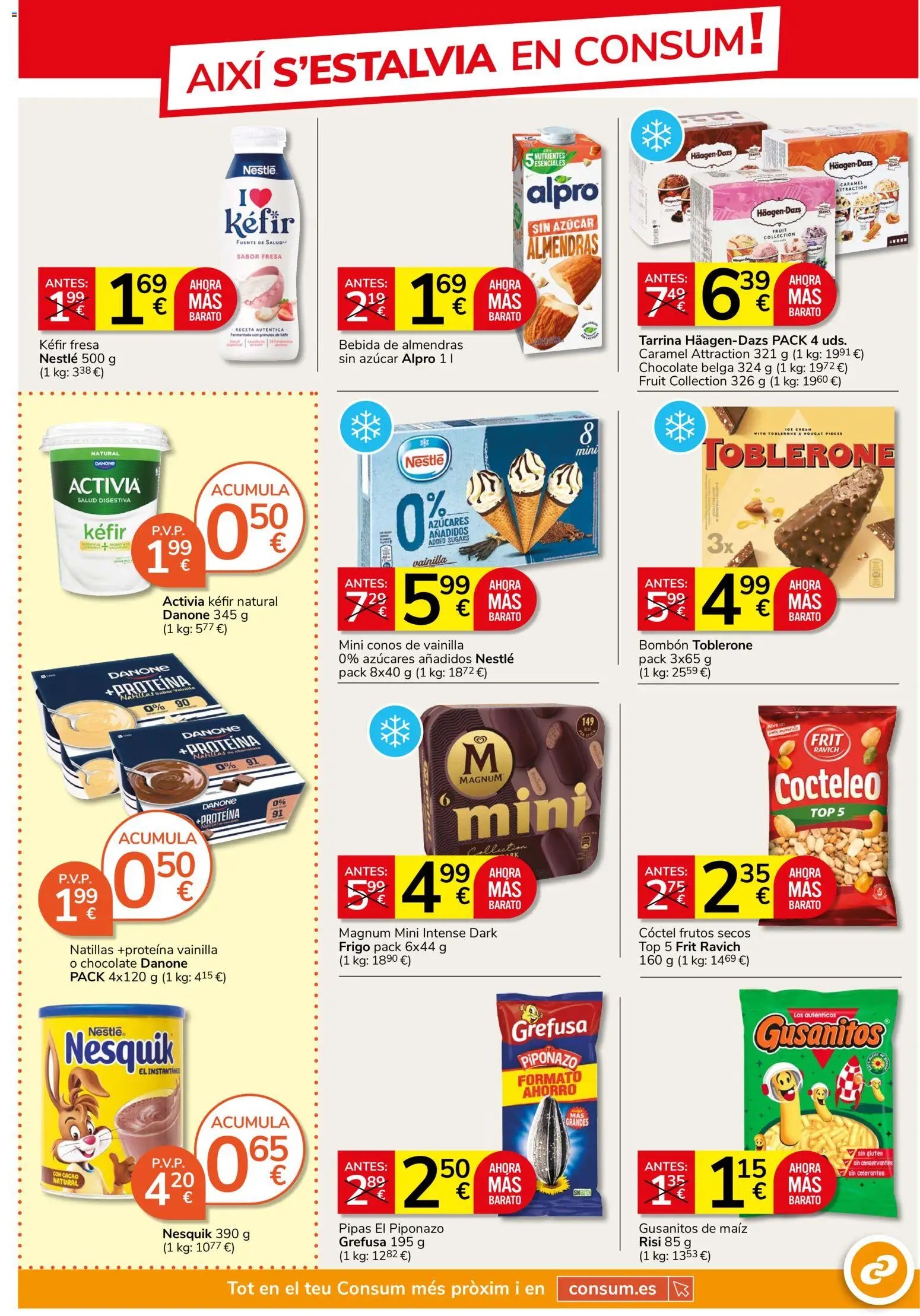 Consum oferta desde 27/08/2026 Consum Folleto