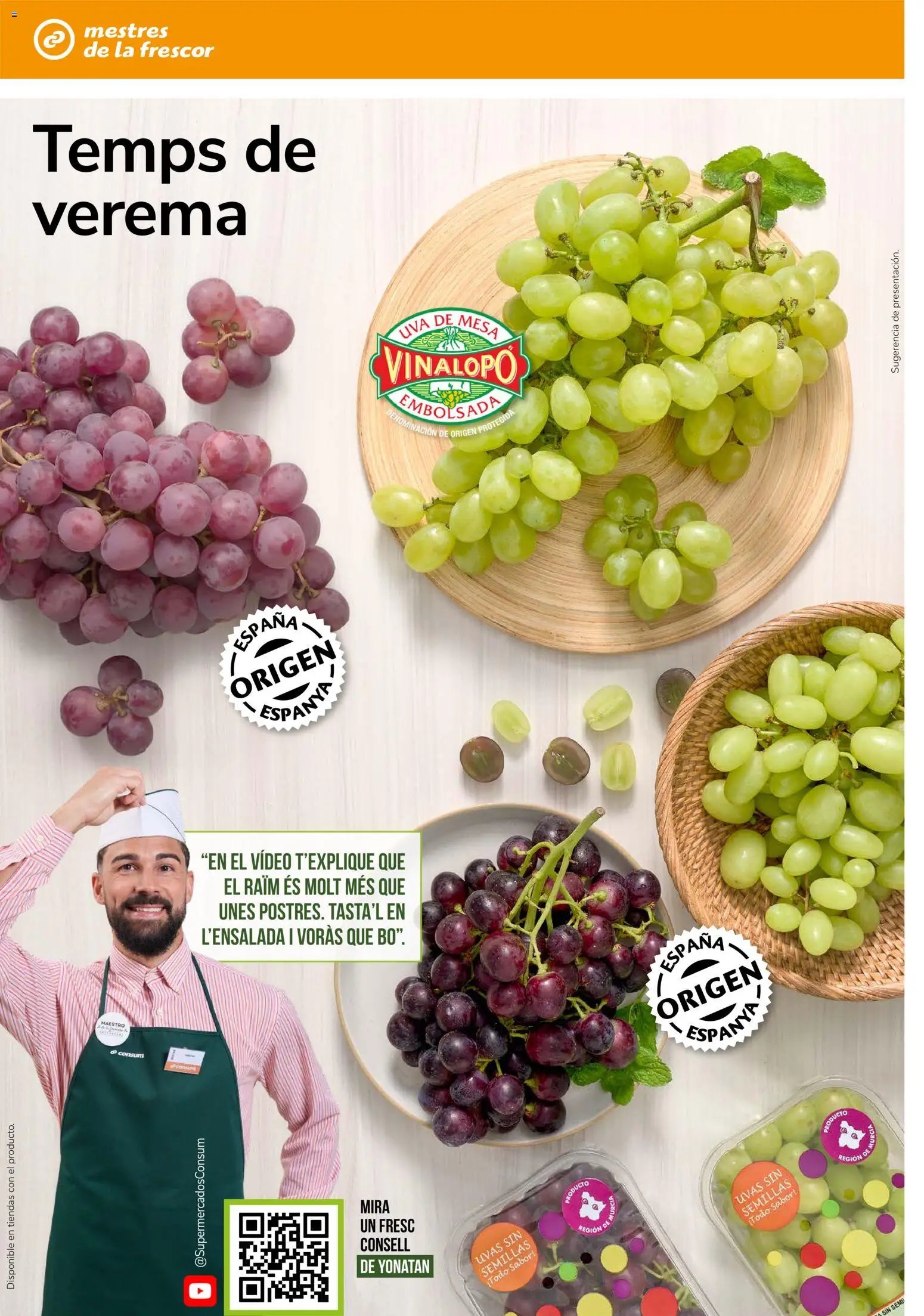 Consum oferta desde 27/08/2026 Consum Folleto