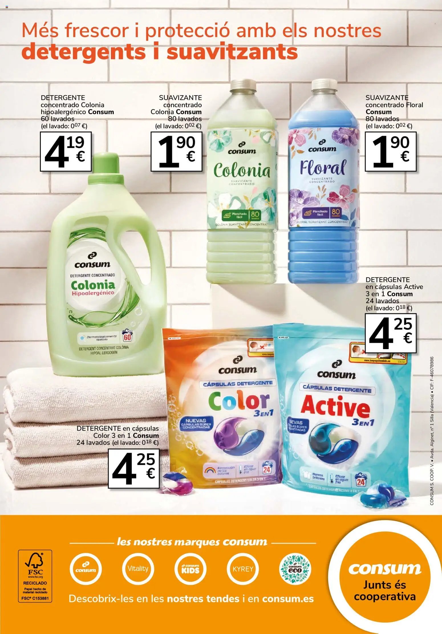 Consum oferta desde 27/08/2026 Consum Folleto