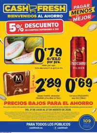 Cash Fresh oferta desde 31/07/2026 Cash Fresh Folleto Bono 5