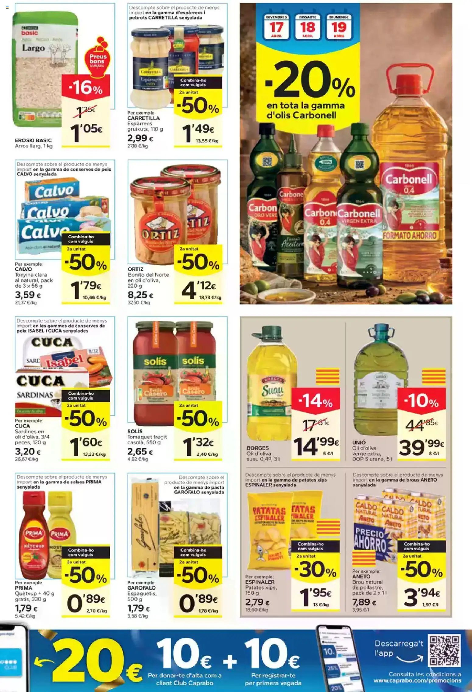 Caprabo oferta desde 16/04/2026 Caprabo Folleto