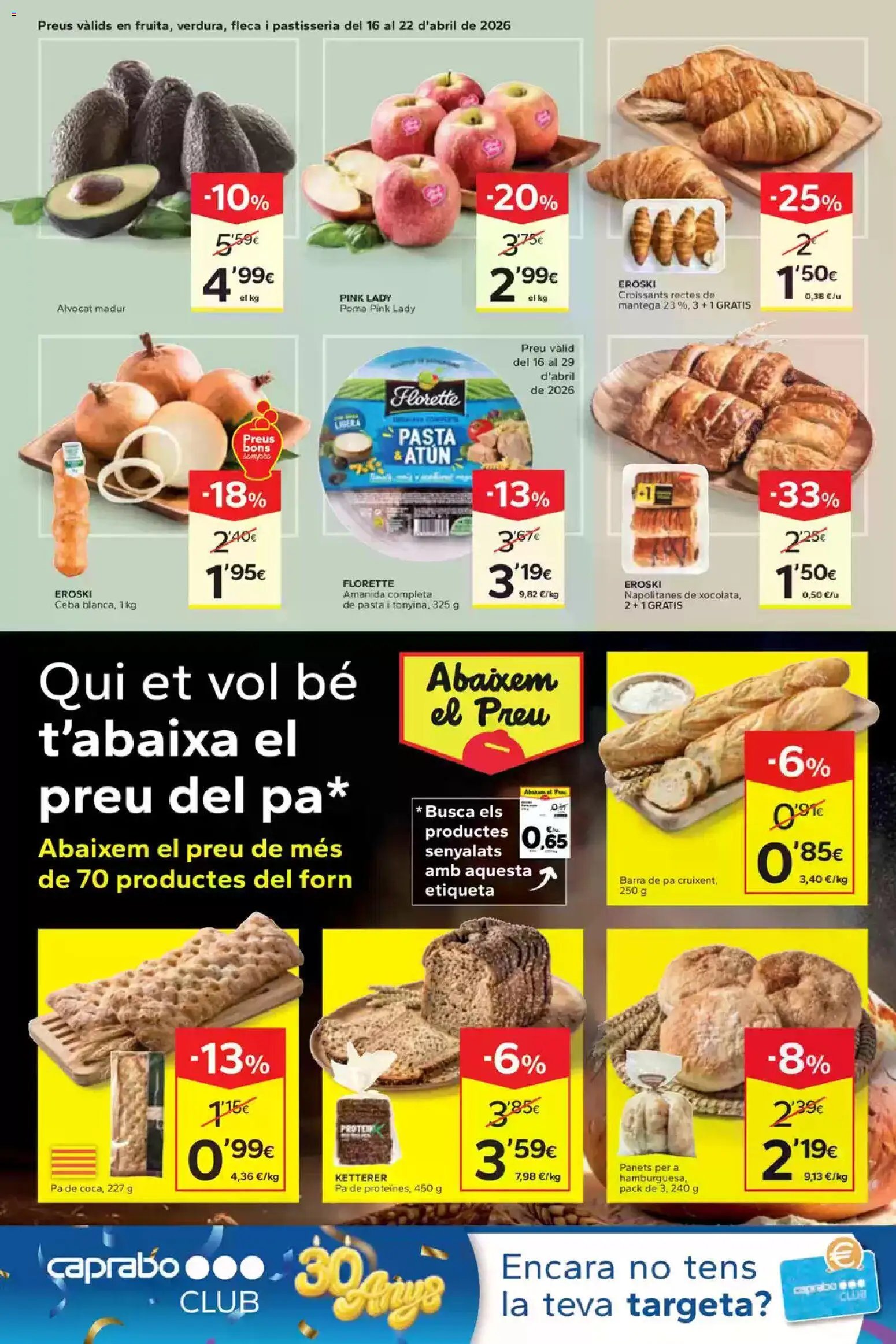 Caprabo oferta desde 16/04/2026 Caprabo Folleto