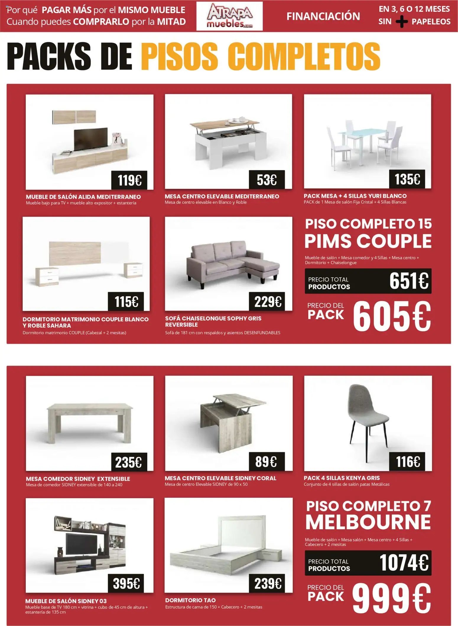 Atrapa Muebles oferta desde 01/04/2026 Atrapa Muebles Folleto