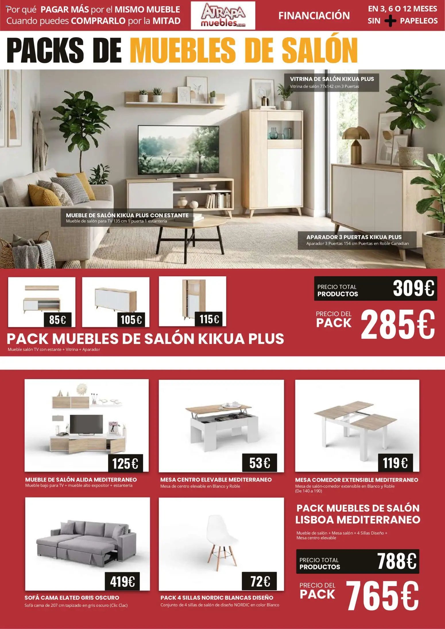 Atrapa Muebles oferta desde 01/04/2026 Atrapa Muebles Folleto