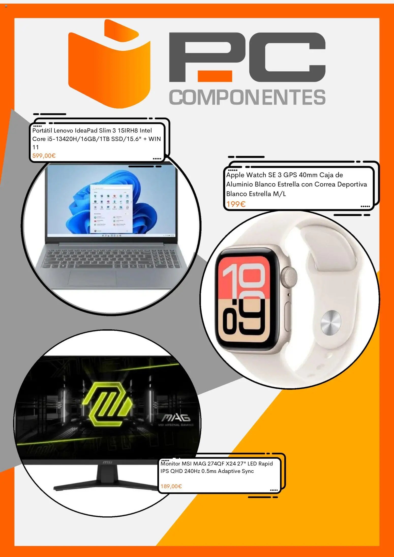 PC Componentes oferta desde 07/03/2026 PC Componentes Folleto