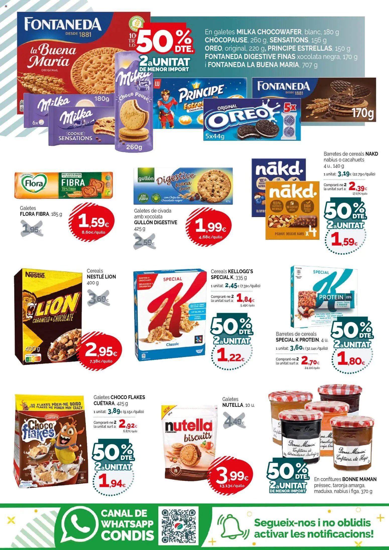 Condis oferta desde 22/04/2026 Condis Folleto life