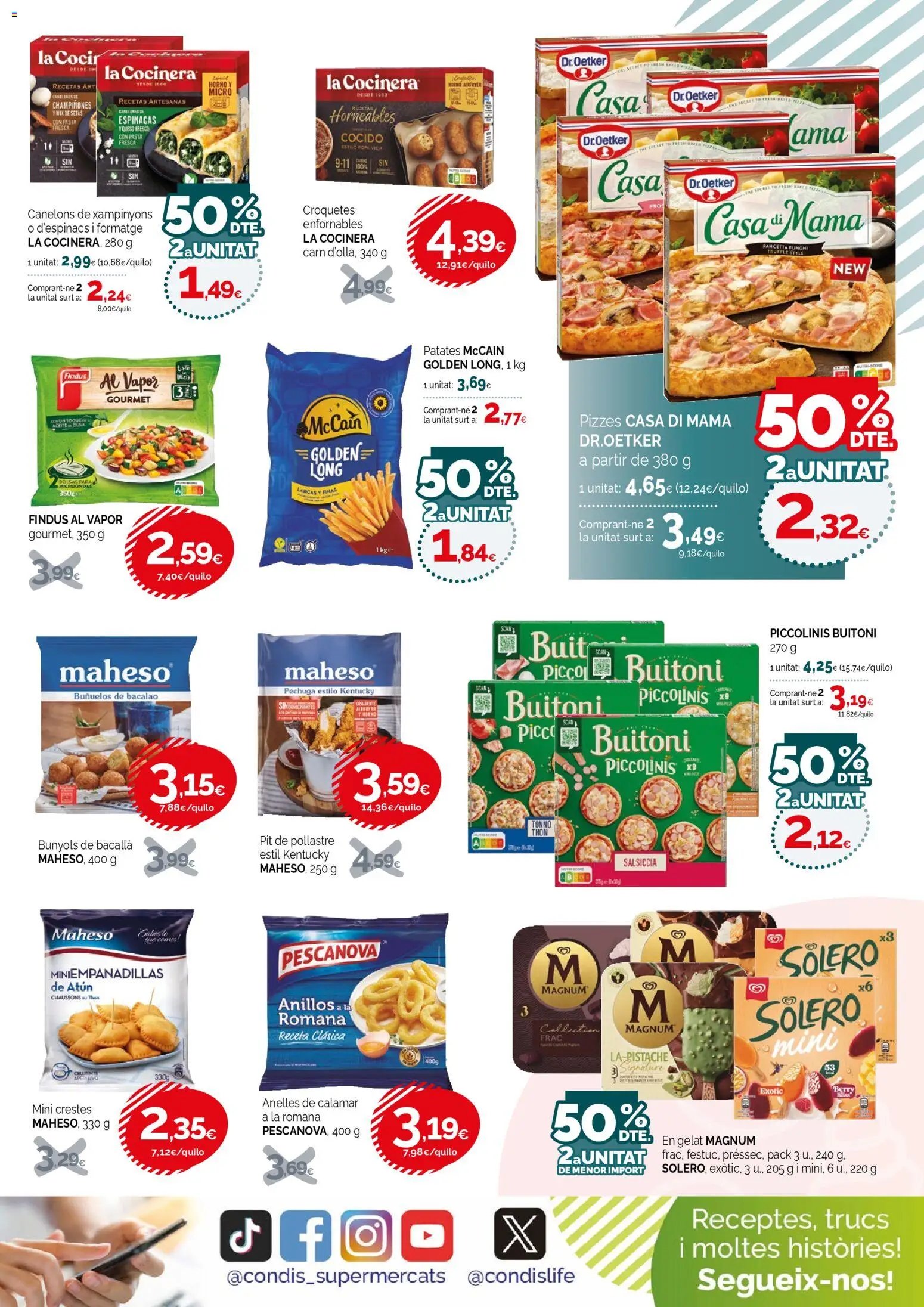 Condis oferta desde 22/04/2026 Condis Folleto life