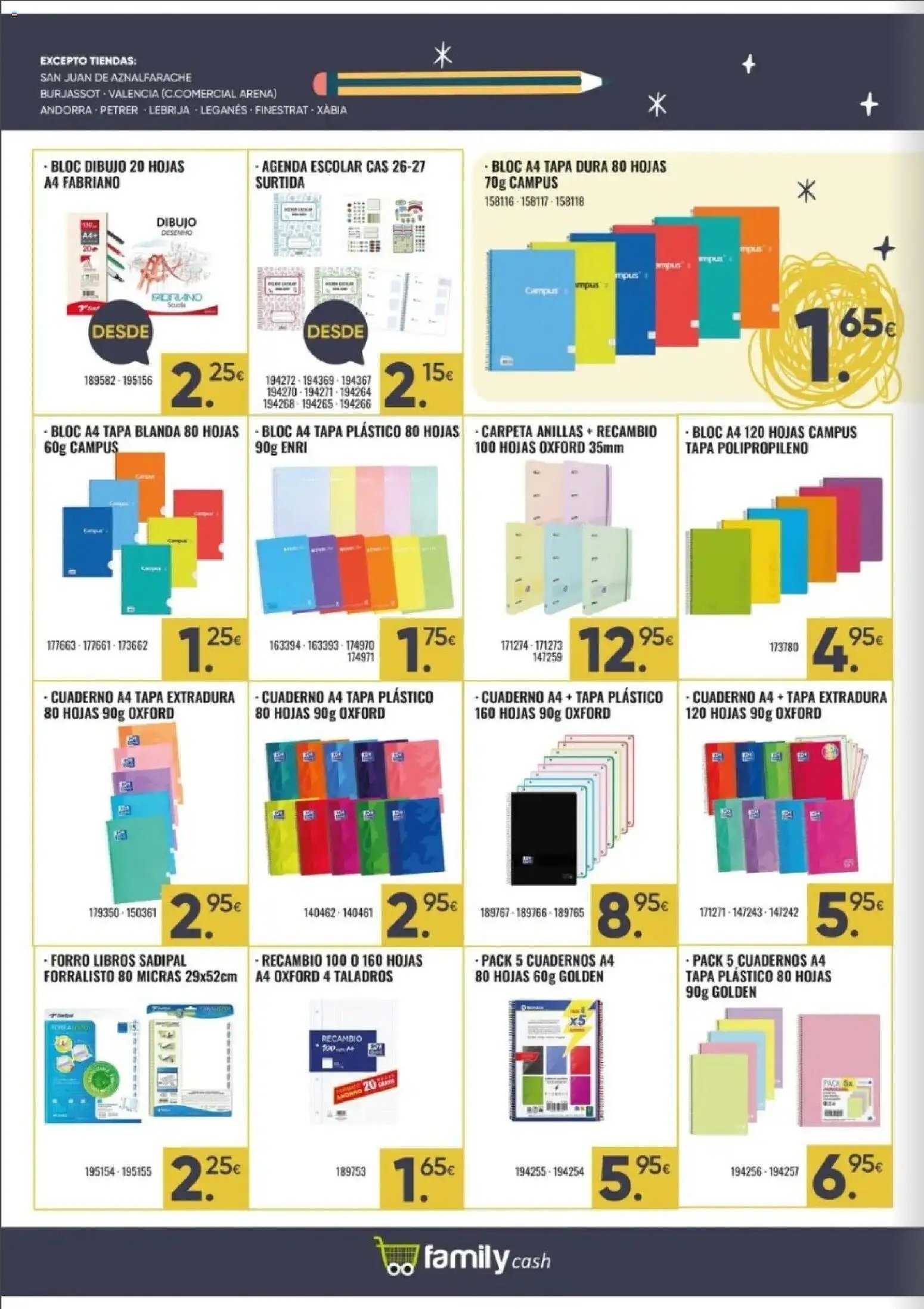 Family Cash oferta desde 07/09/2026 Family Cash Folleto