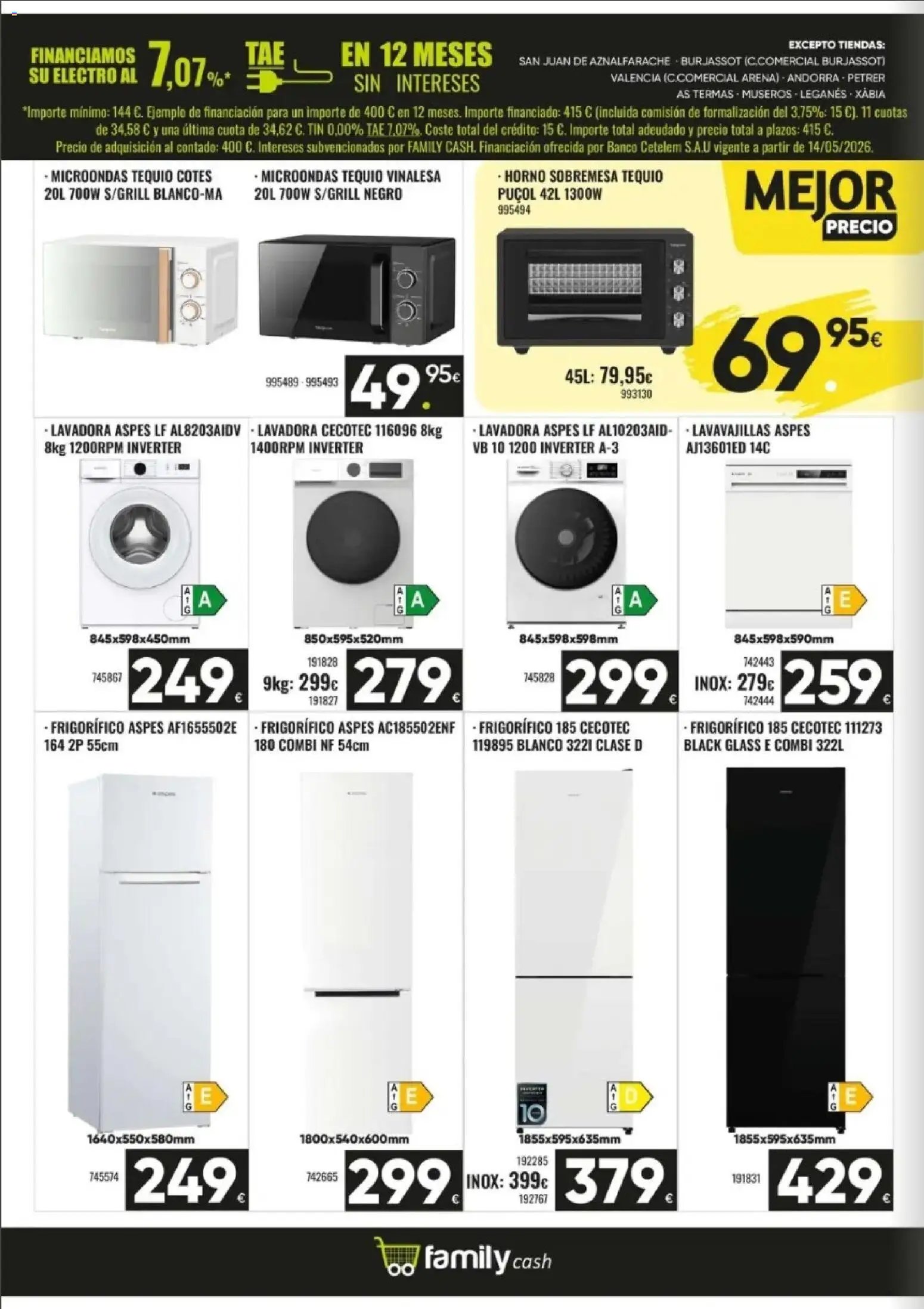 Family Cash oferta desde 07/09/2026 Family Cash Folleto