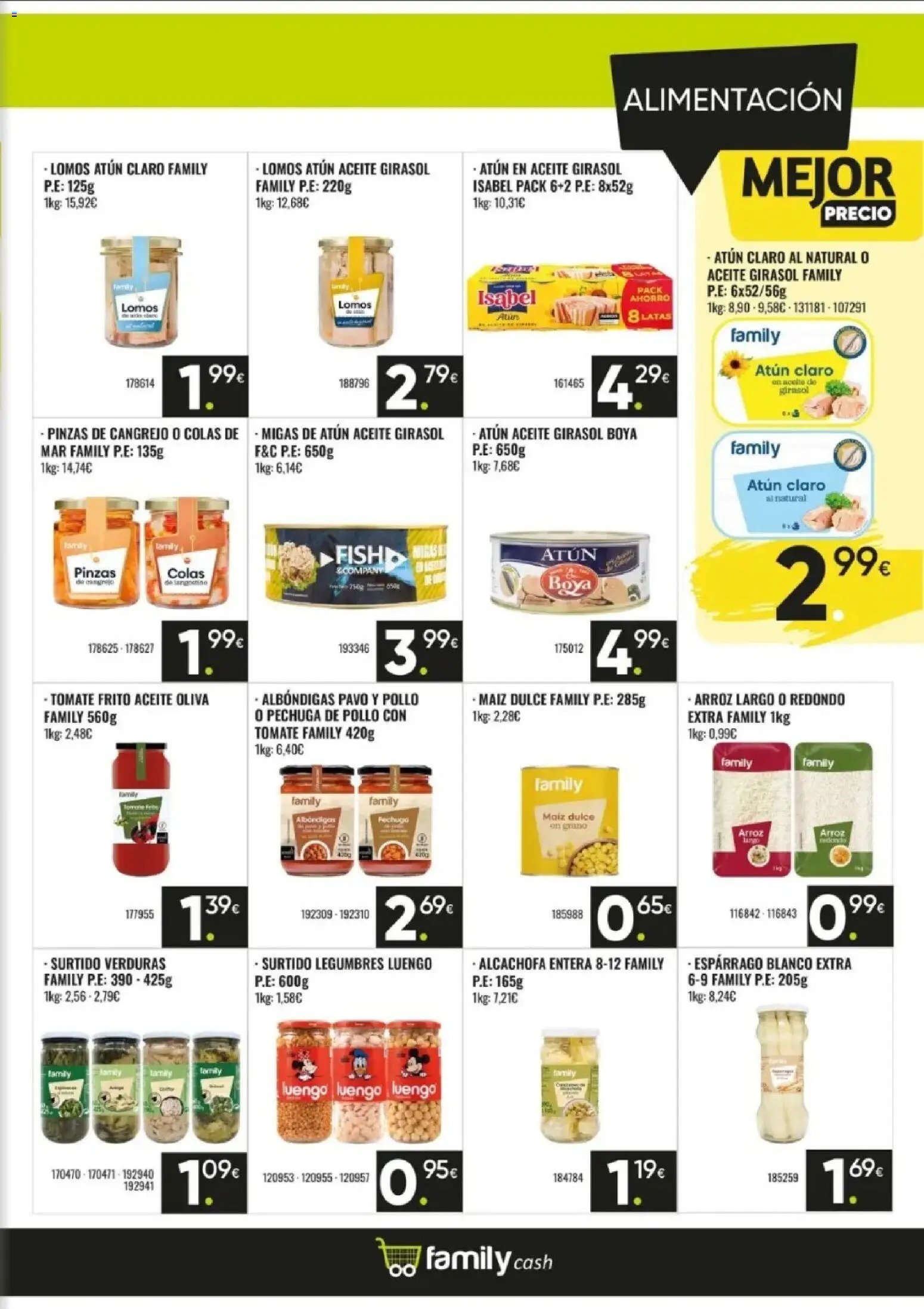 Family Cash oferta desde 07/09/2026 Family Cash Folleto