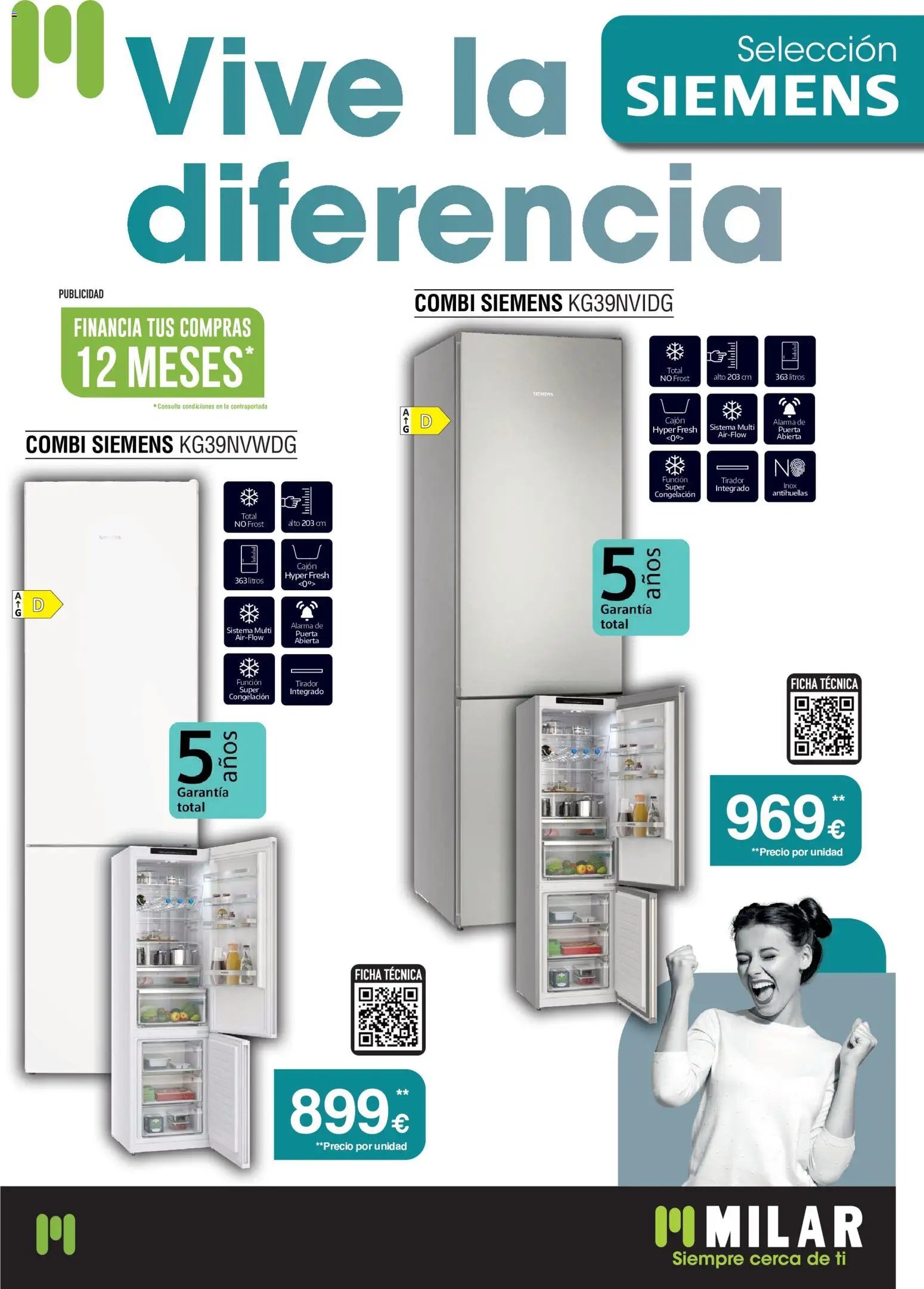 Milar oferta desde 01/07/2026 Milar Folleto Siemens