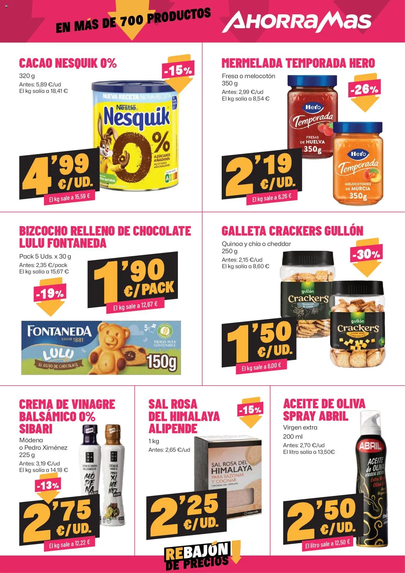 AhorraMas oferta desde 07/05/2026 AhorraMas Folleto