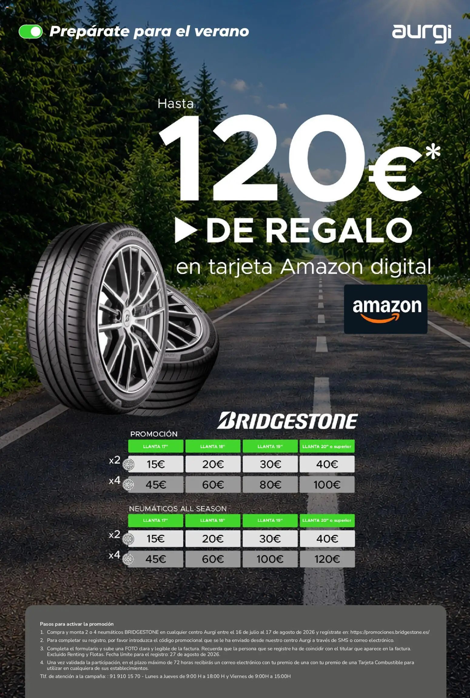 Aurgi oferta desde 16/07/2026 Aurgi Folleto