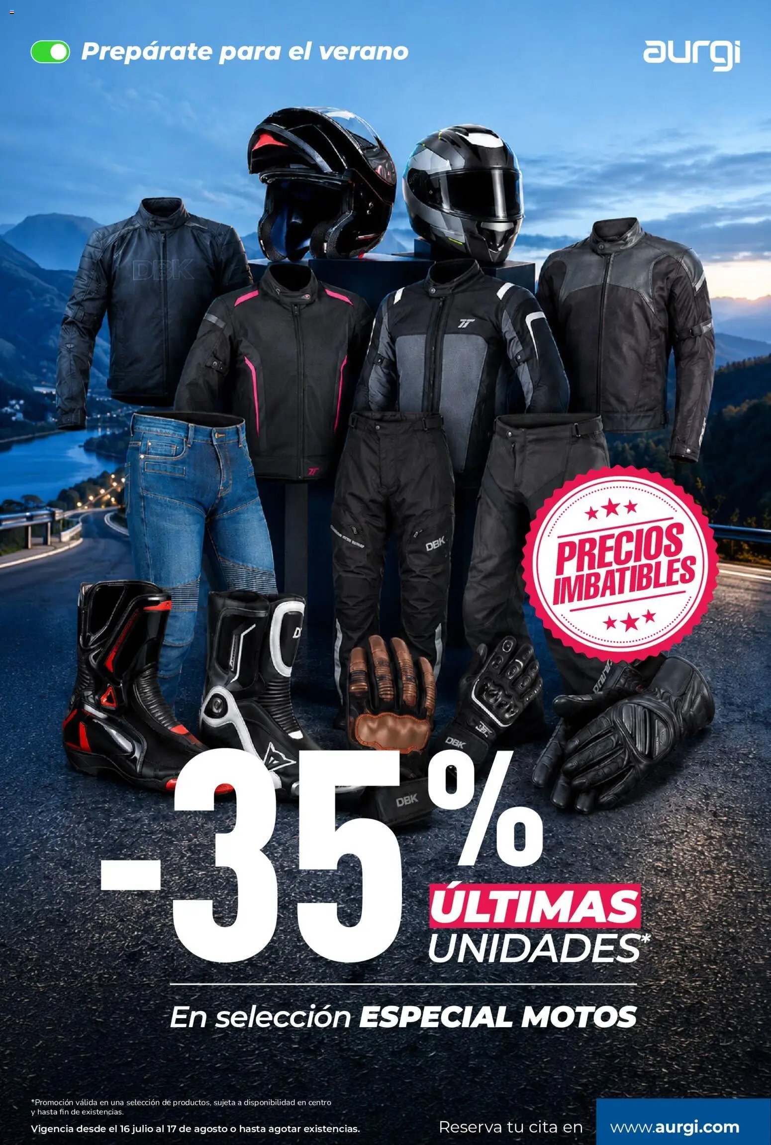 Aurgi oferta desde 16/07/2026 Aurgi Folleto