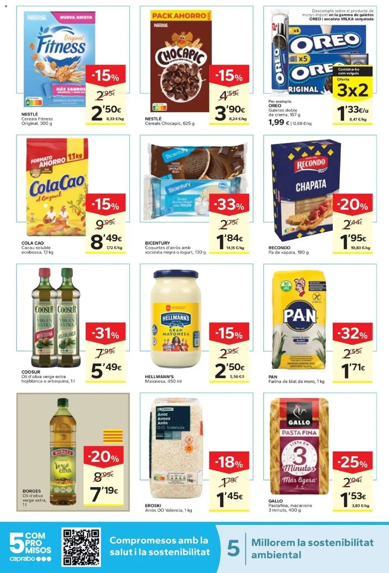 Caprabo oferta desde 17/09/2026 Estalvia des de la primera unitat