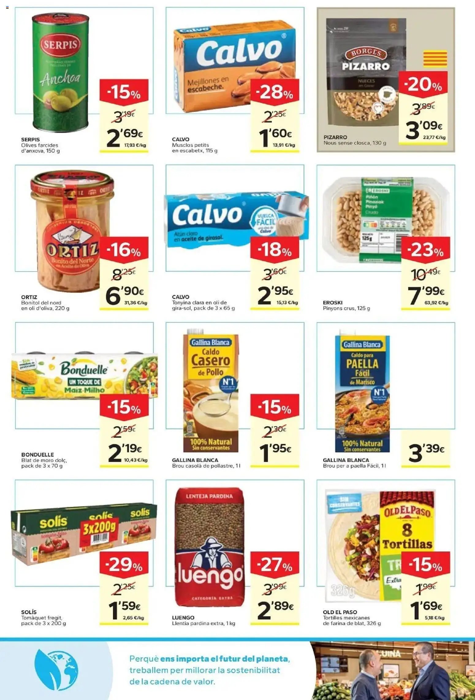 Caprabo oferta desde 17/09/2026 Estalvia des de la primera unitat