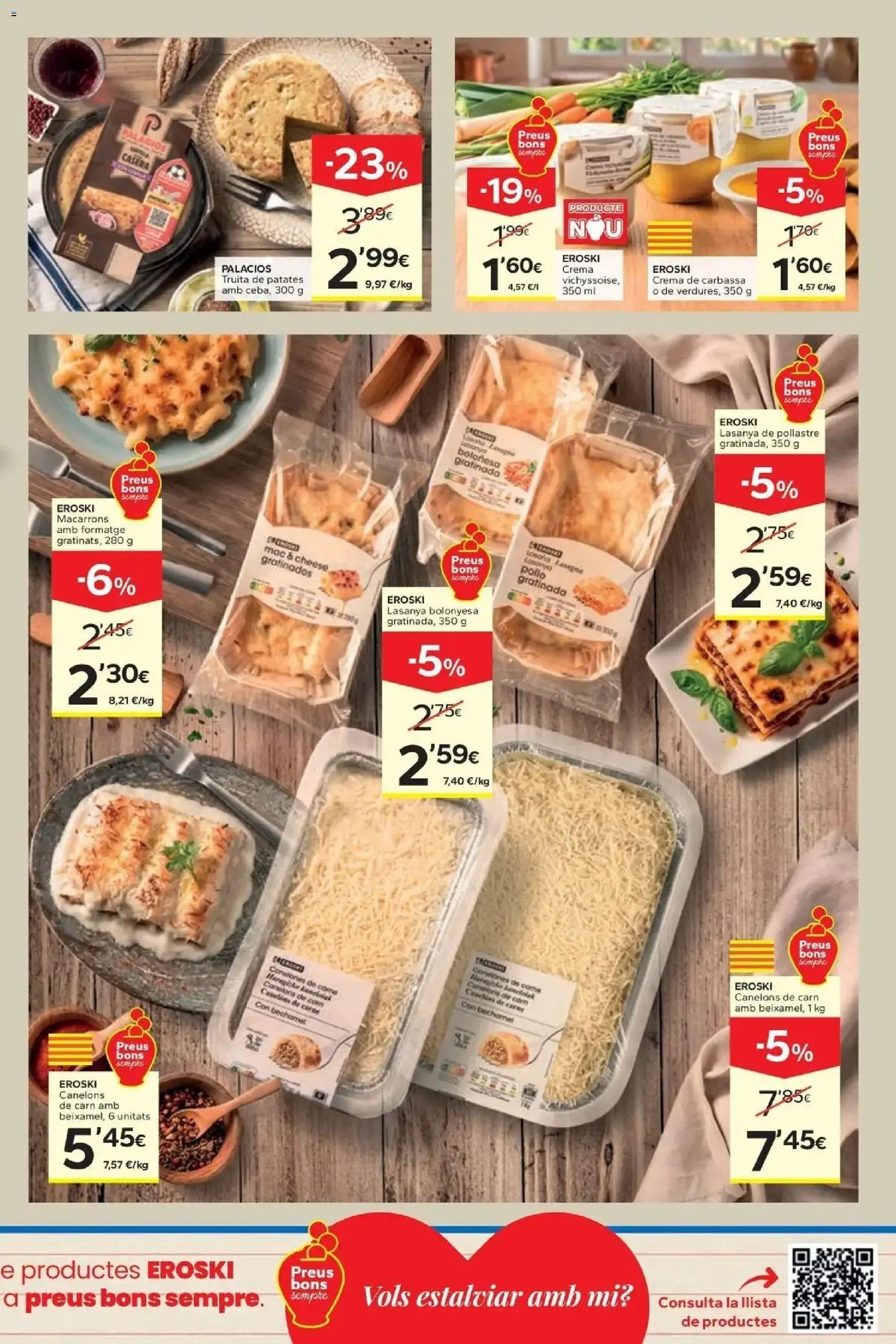 Caprabo oferta desde 17/09/2026 Estalvia des de la primera unitat