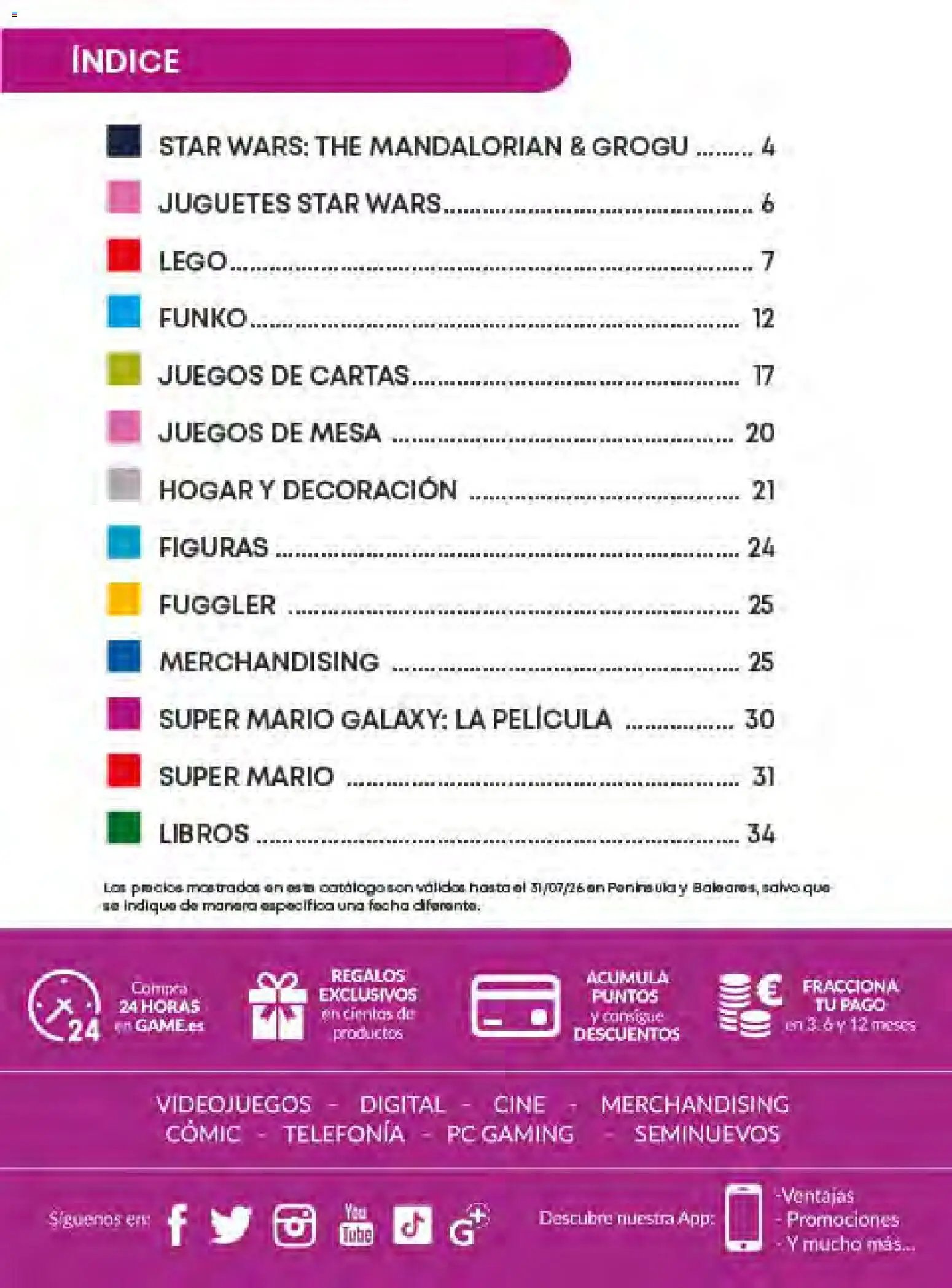 Game oferta desde 04/05/2026 Game Folleto
