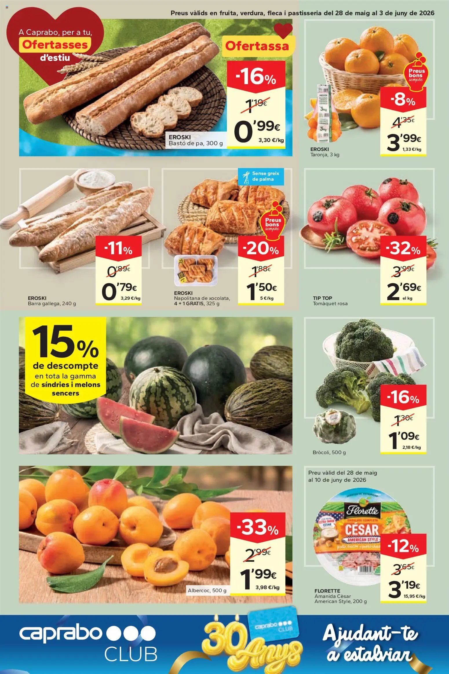 Caprabo oferta desde 28/05/2026 Caprabo Folleto