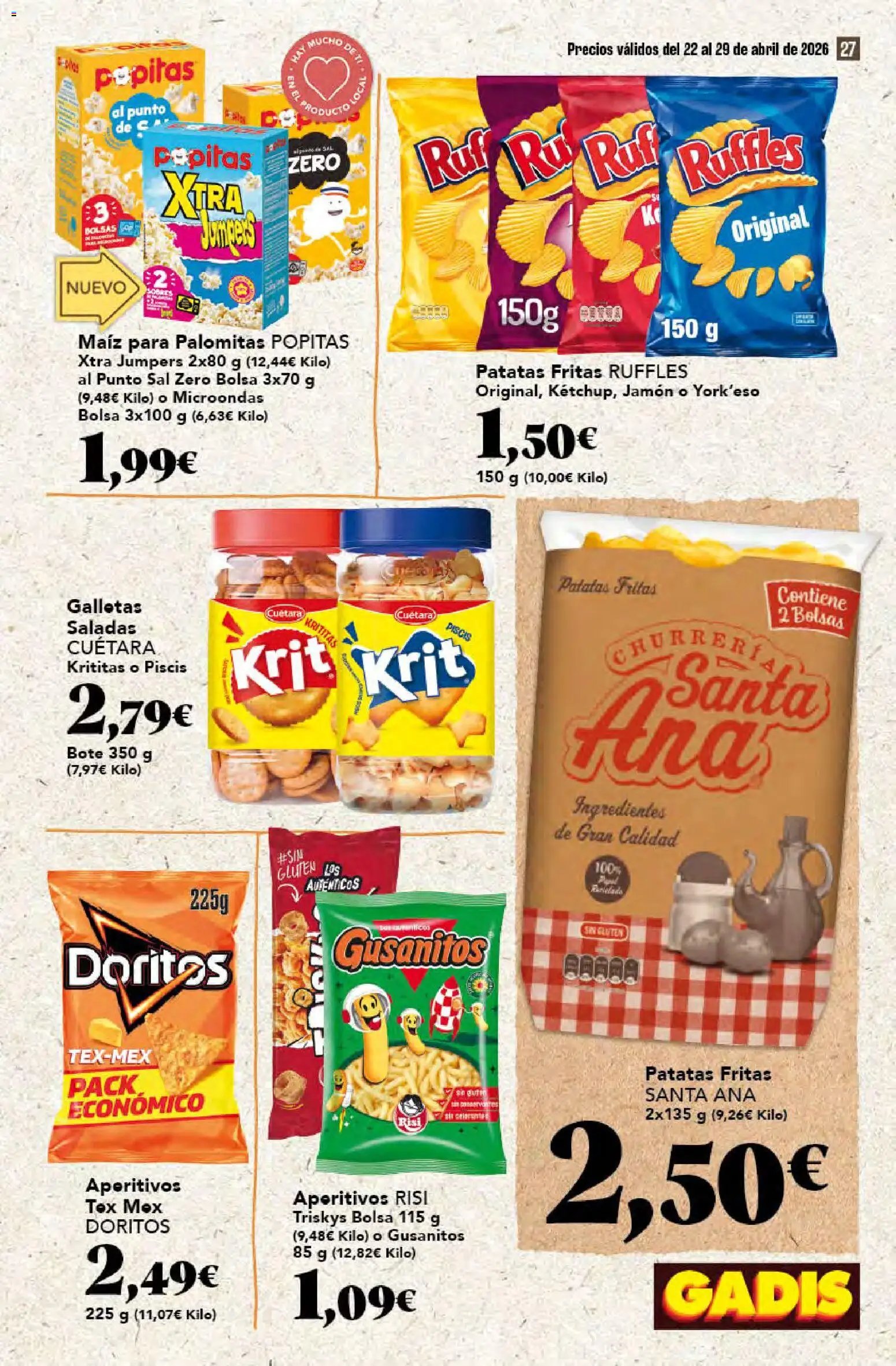 Gadis oferta desde 22/04/2026 Gadis Folleto