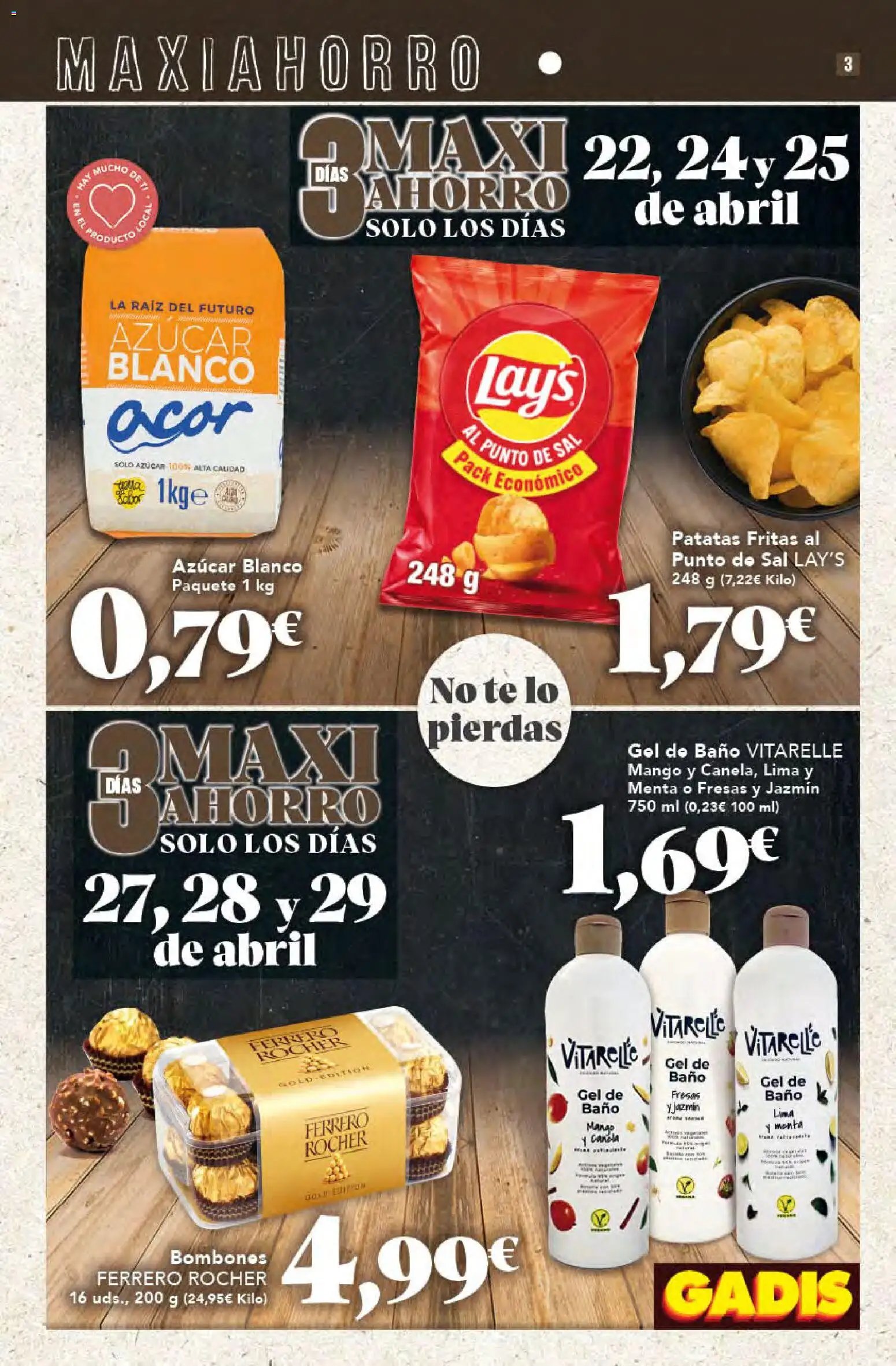 Gadis oferta desde 22/04/2026 Gadis Folleto