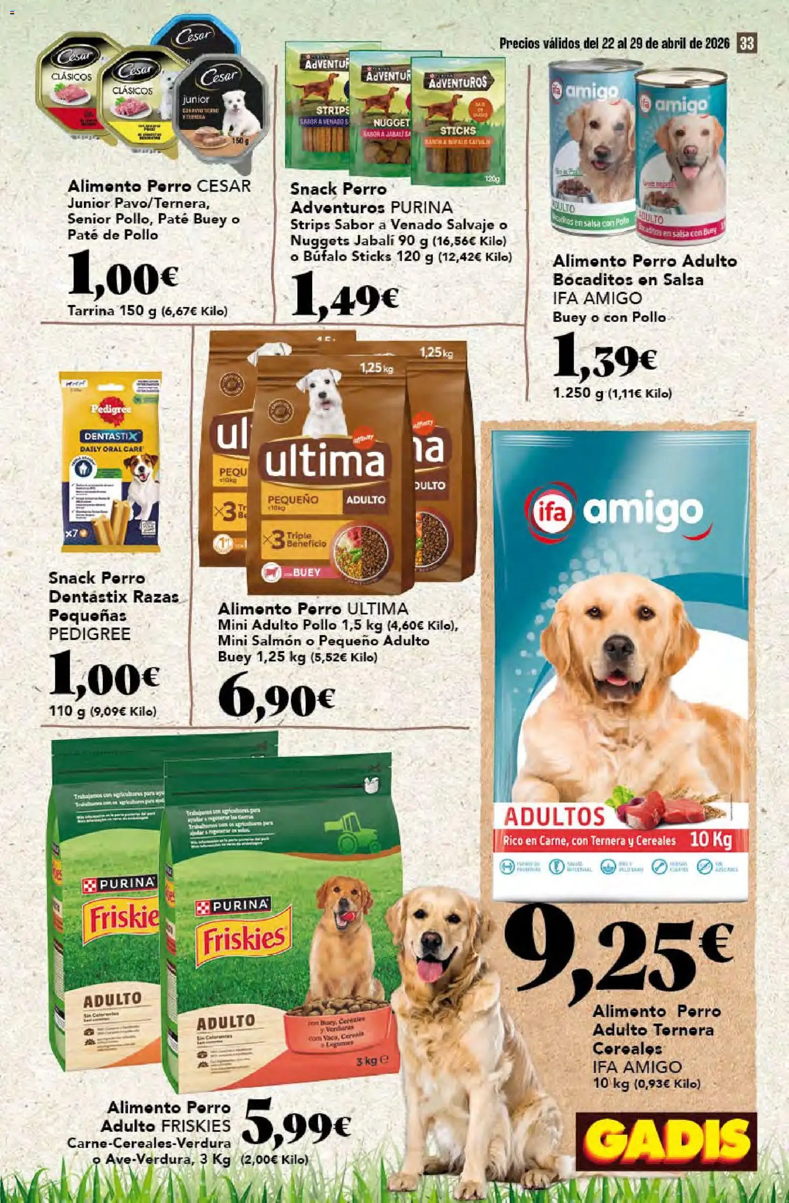 Gadis oferta desde 22/04/2026 Gadis Folleto