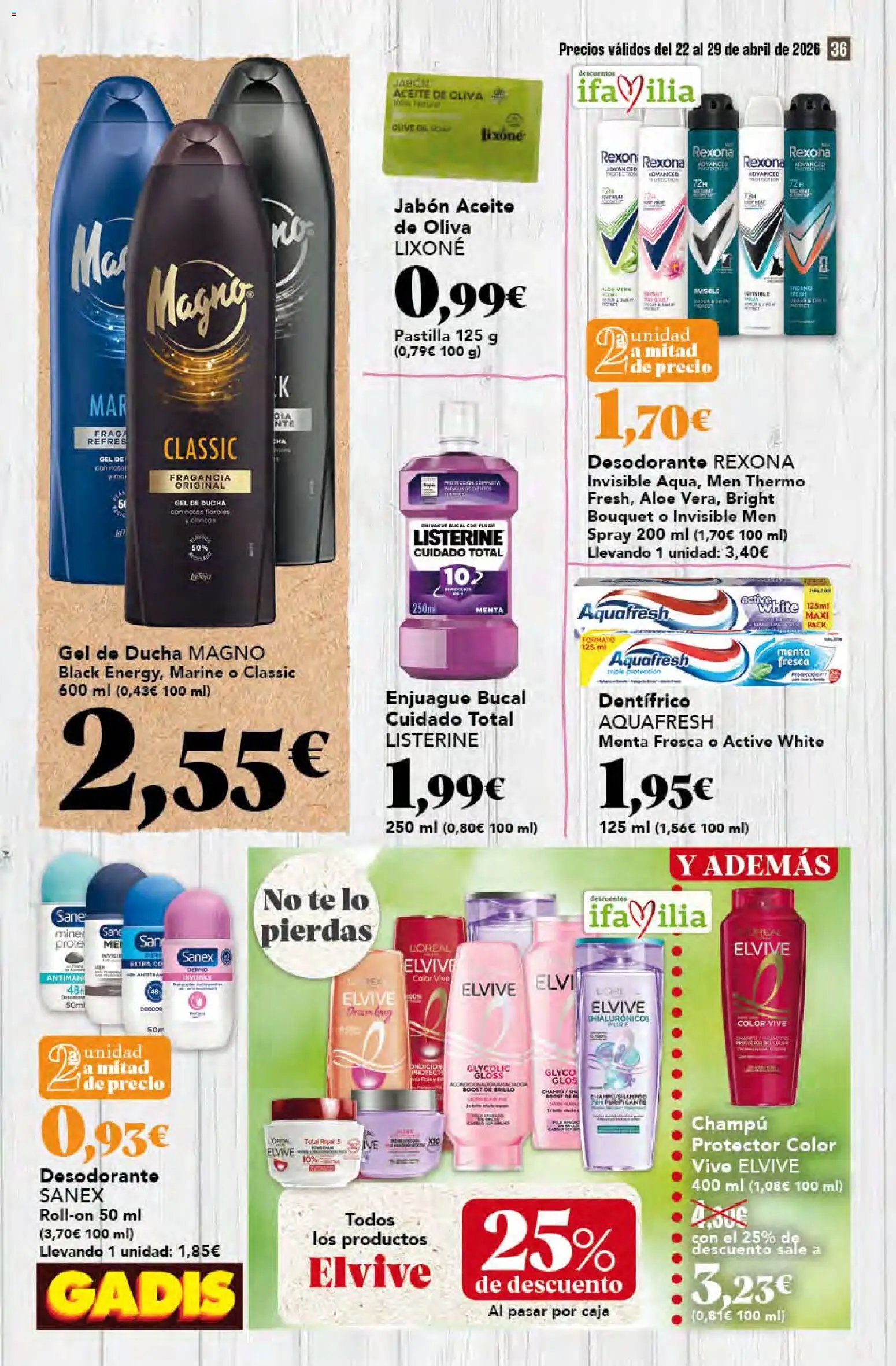 Gadis oferta desde 22/04/2026 Gadis Folleto