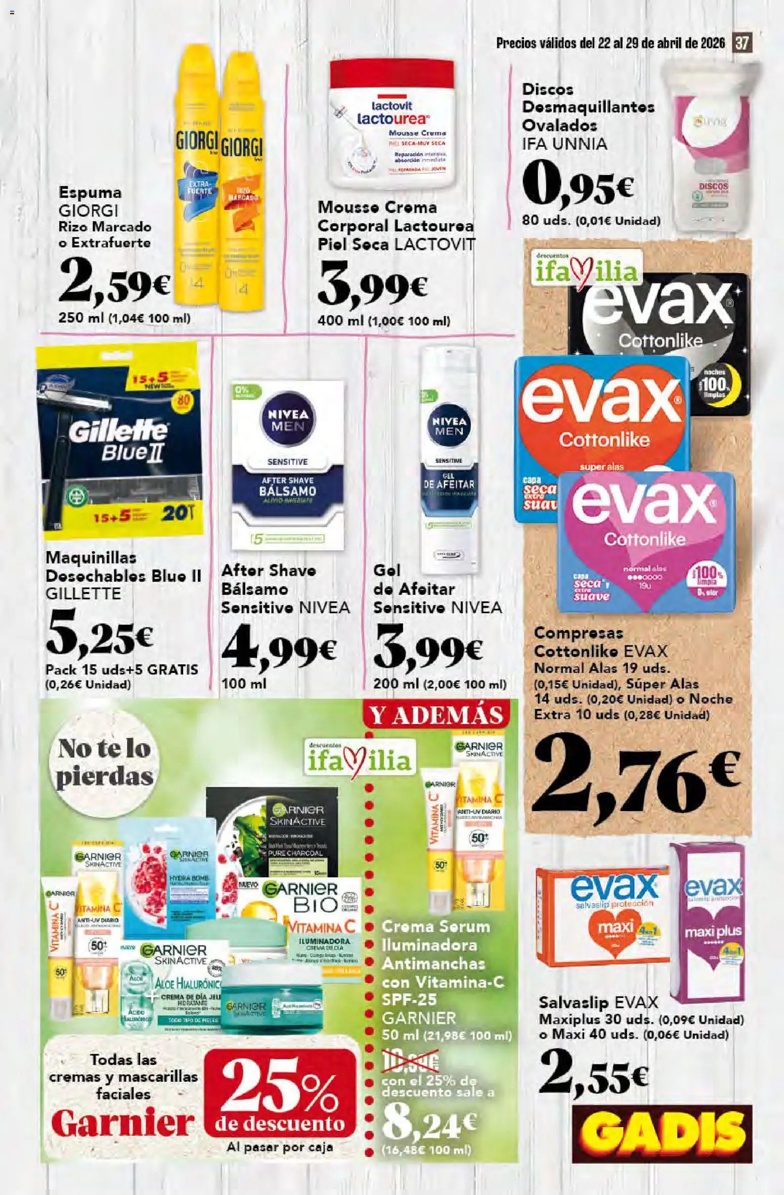 Gadis oferta desde 22/04/2026 Gadis Folleto